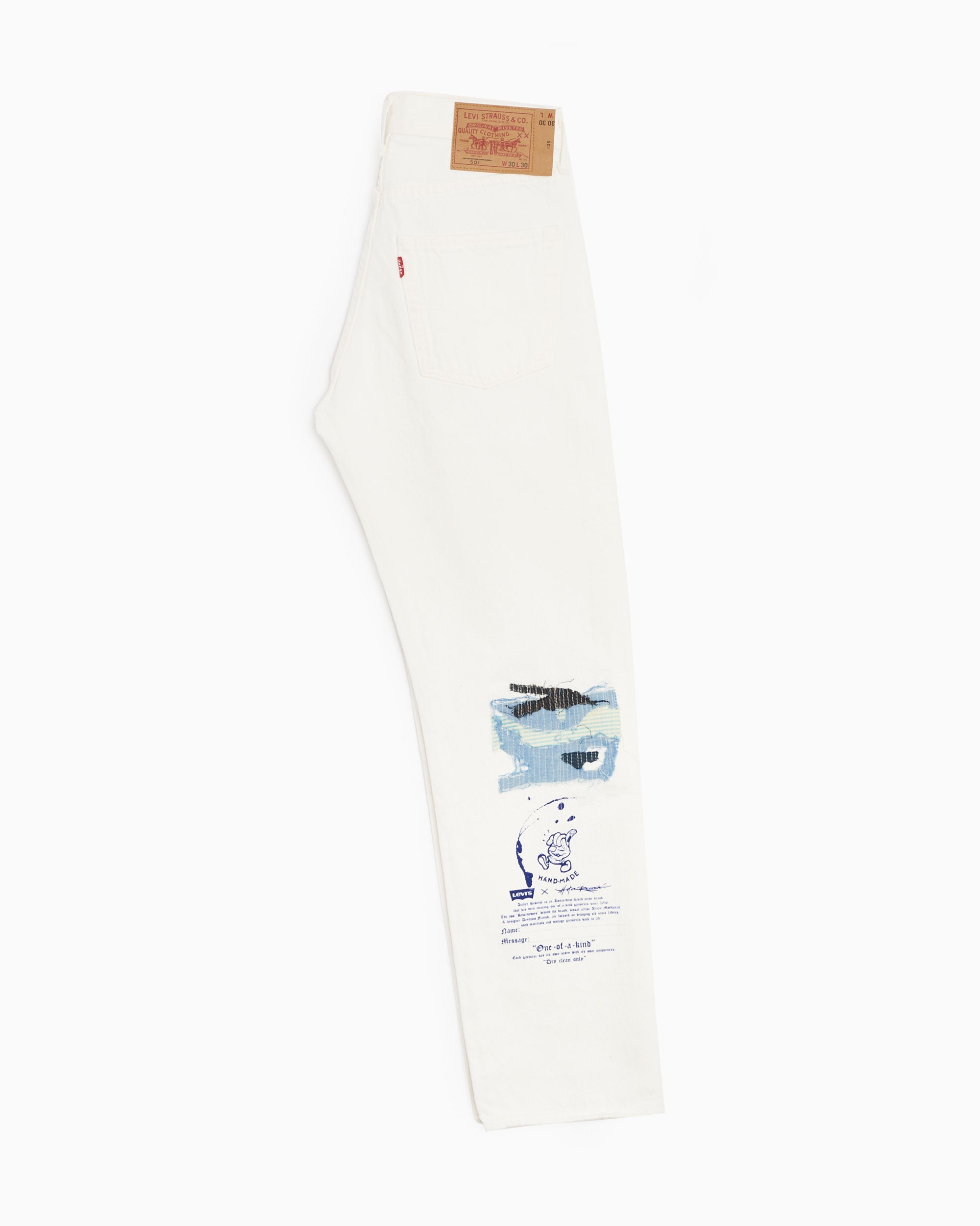 Pants Levis Made and Crafted x Atelier Reservé 501 1984 Men's Jeans Men's Pants - A4172-0000