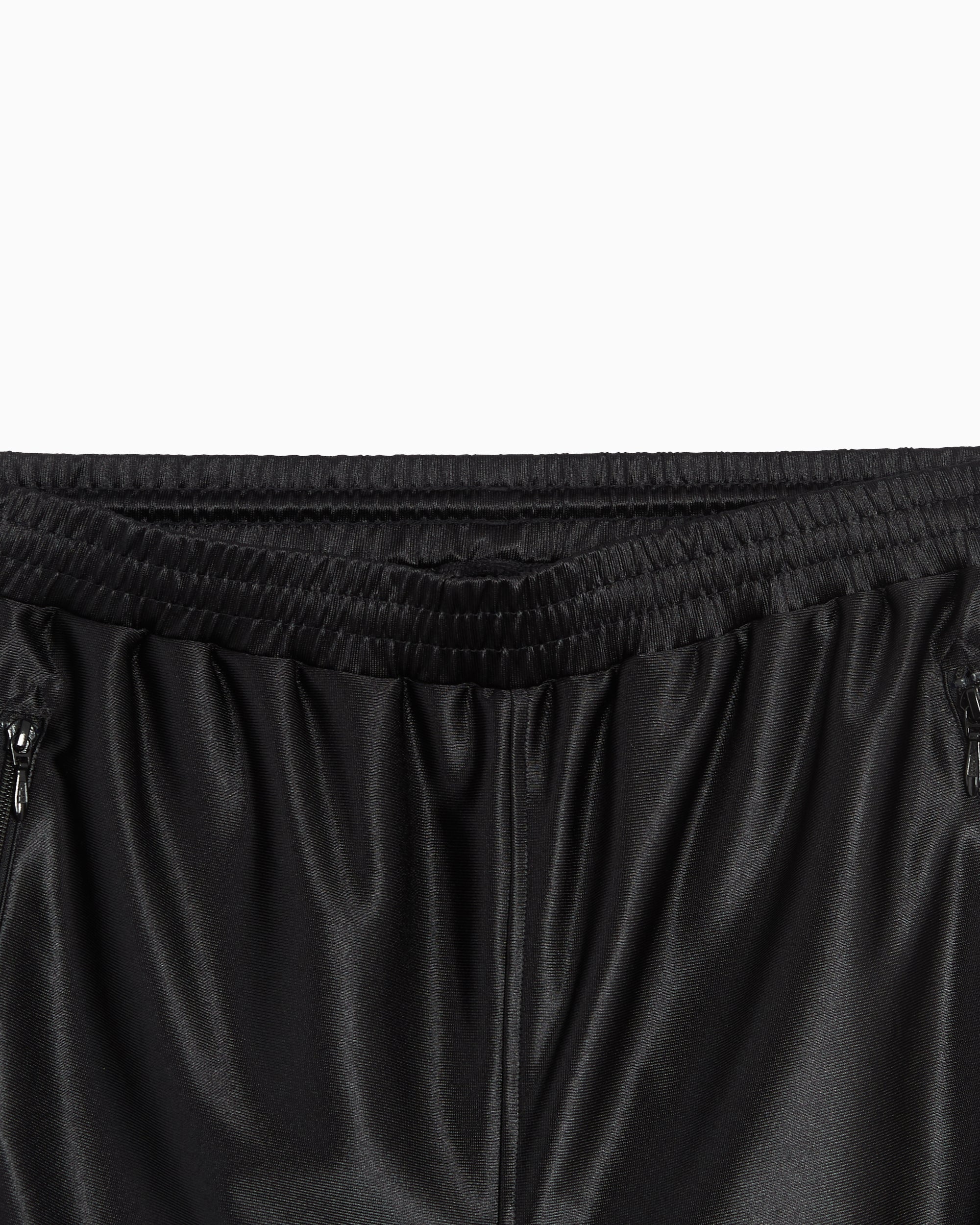 Pants Needles Tricot Sateen Relaxed Men's Sweatpants - SX218-B-Black