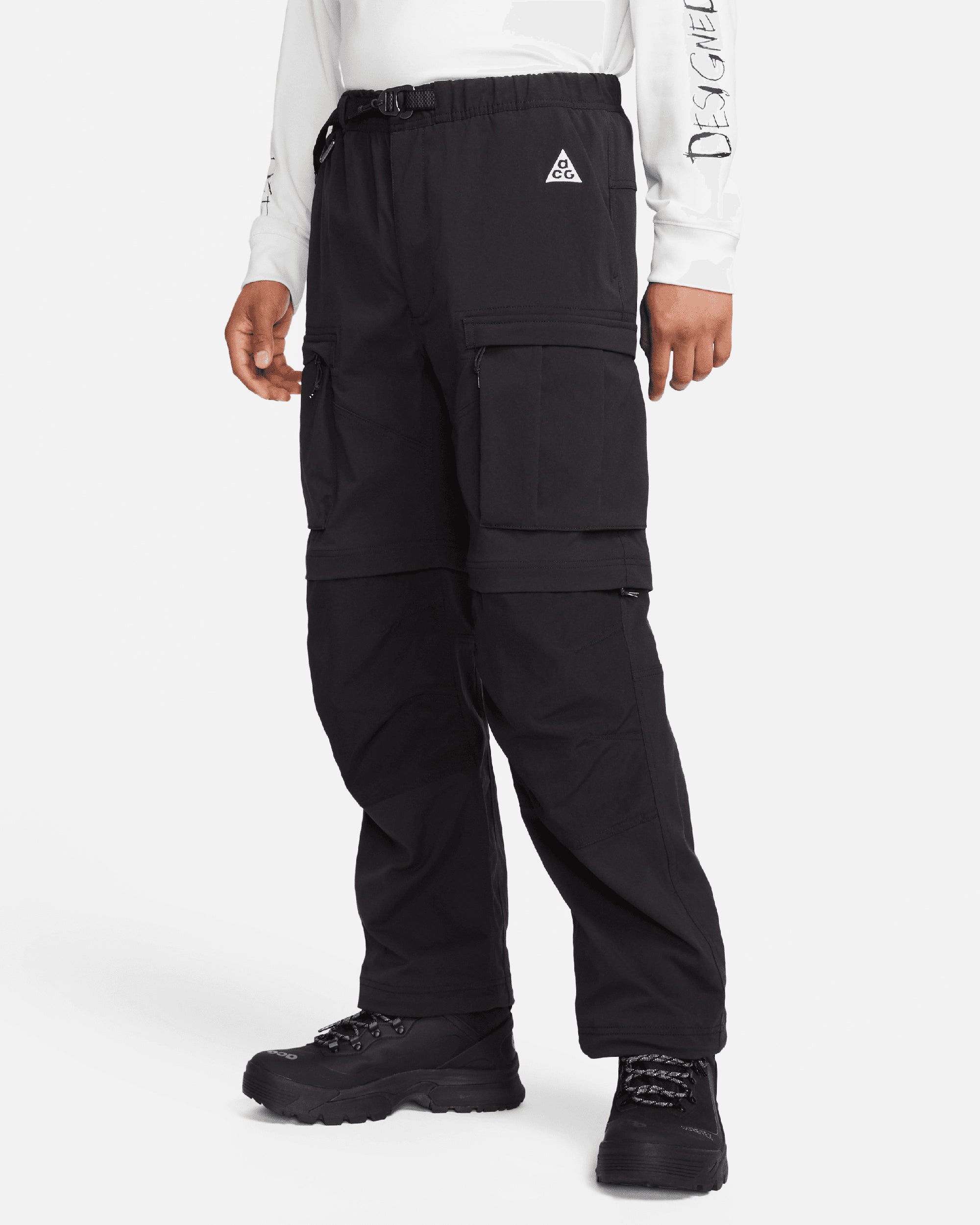 Pants Nike ACG "Smith Summit" Men's Zip-Off Cargo Pants Relaxed Men's Cargo Pants - FN0428-010