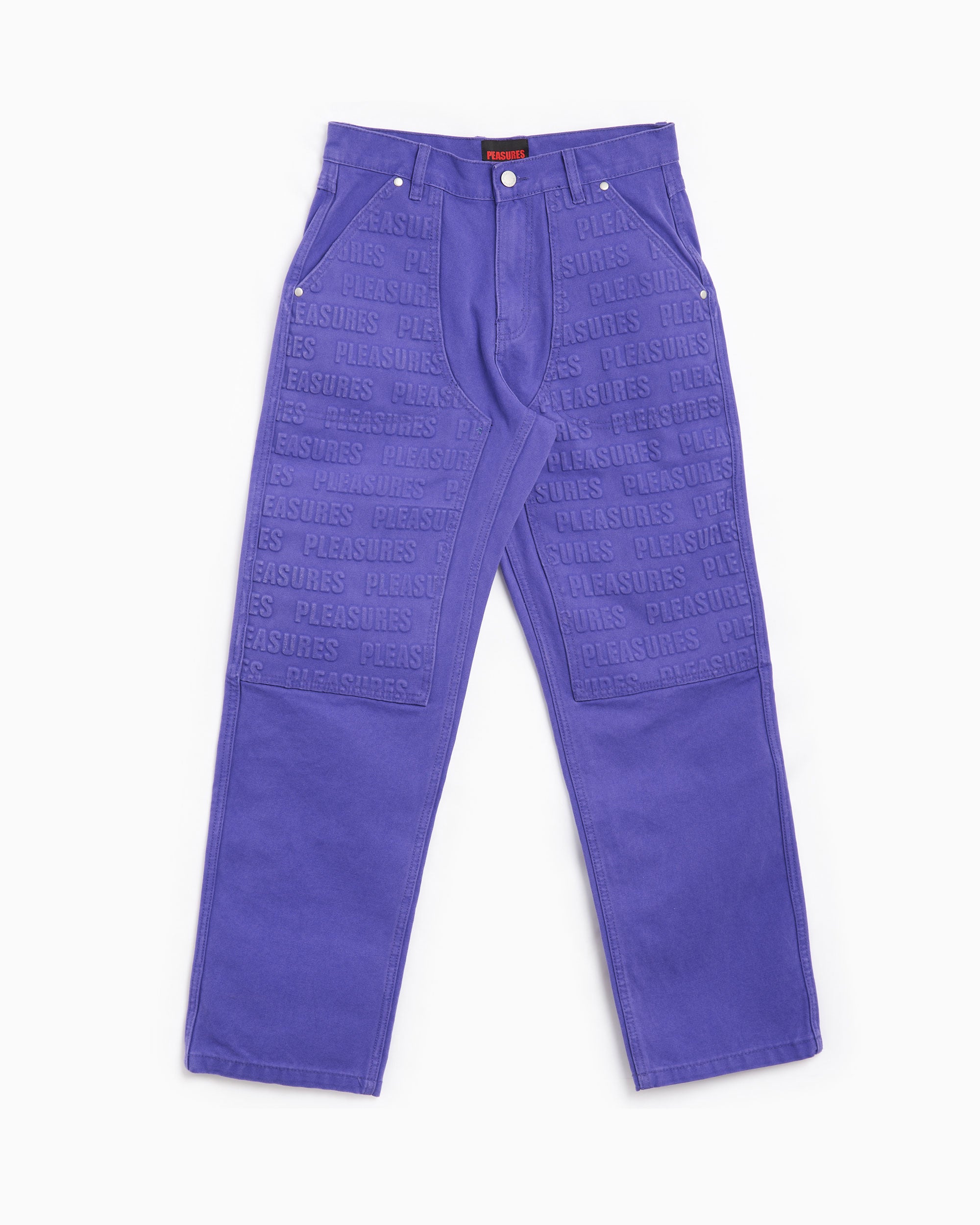 Pants Pleasures Impact Men's Double Knee Pants Men's Pants - P24SP041-PURPLE