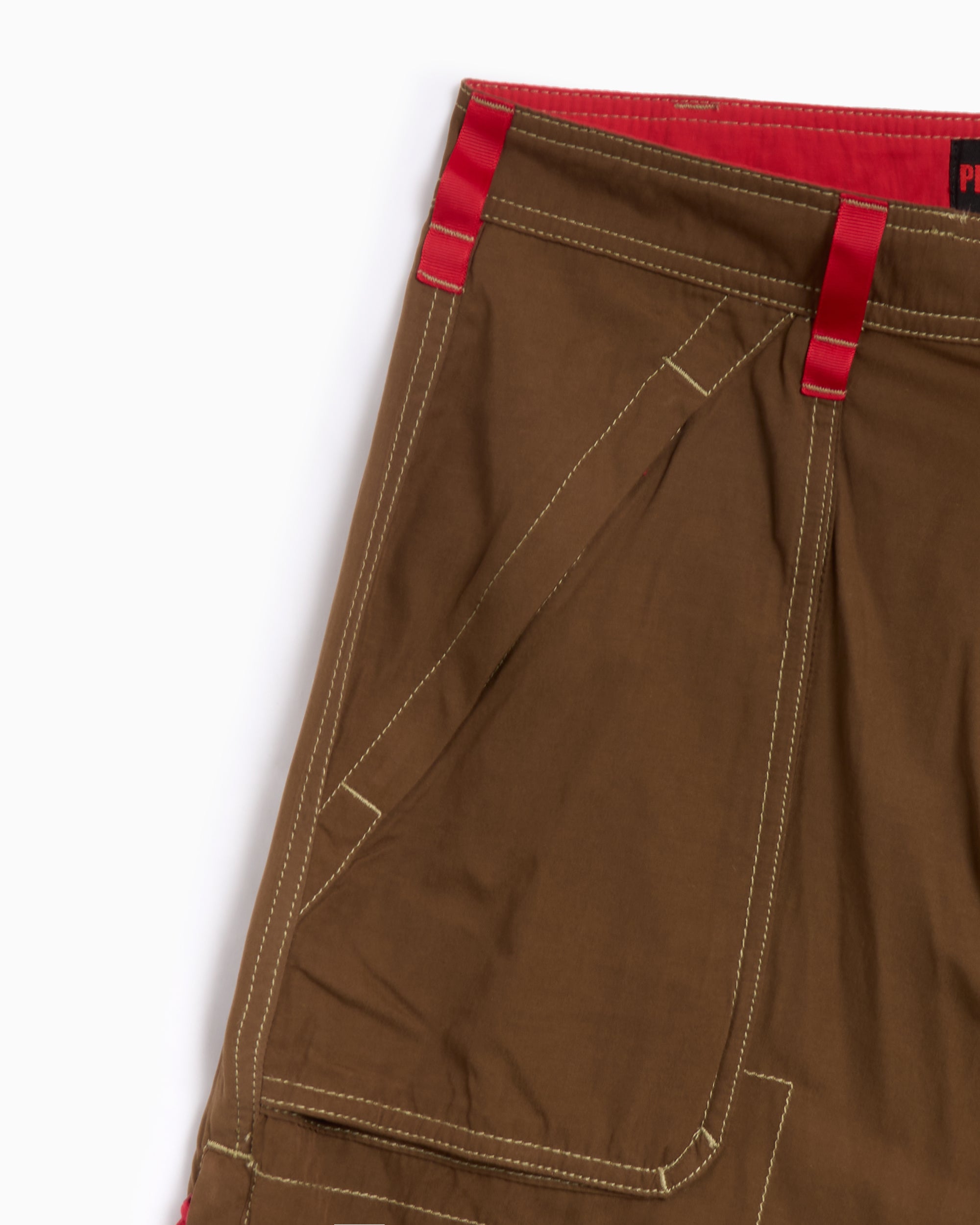 Pants Pleasures Public Utility Men's Pants Men's Carpenter Pants - P24W011-BROWN