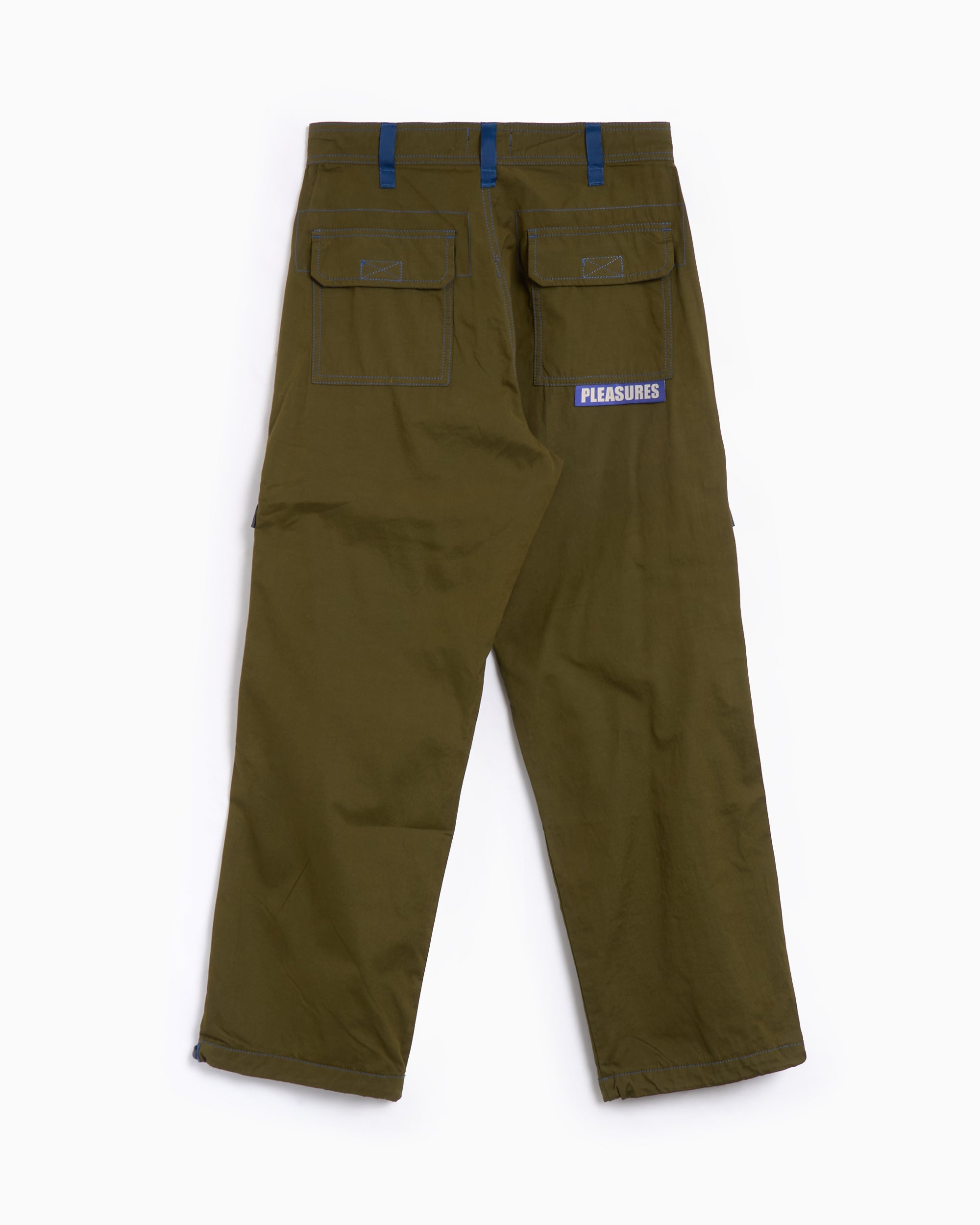 Pants Pleasures Public Utility Men's Pants Men's Carpenter Pants - P24W011-OLIVE