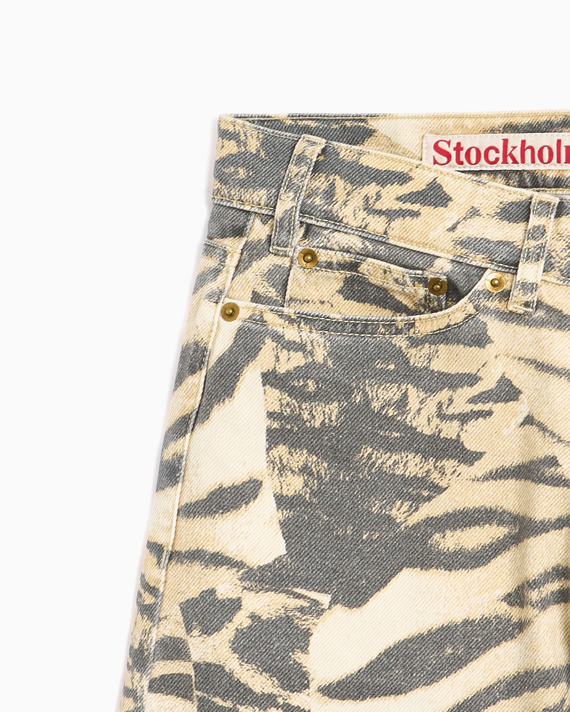 Pants Stockholm (Surfboard) Club Fog Men's Pants Men's Chino Pants - U5000187-Tiger