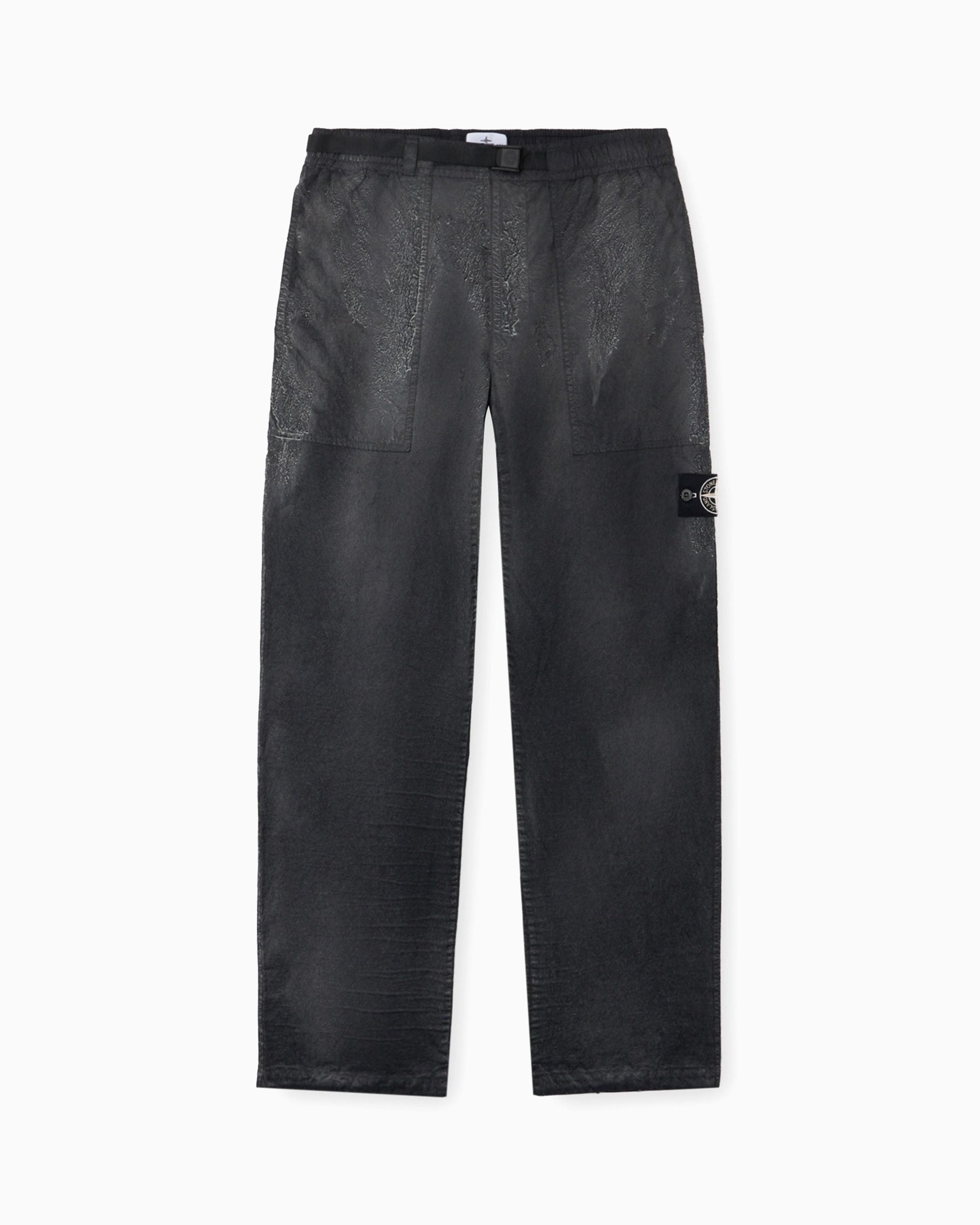Stone Island Dense Nylon Relaxed Chino Broek voor heren