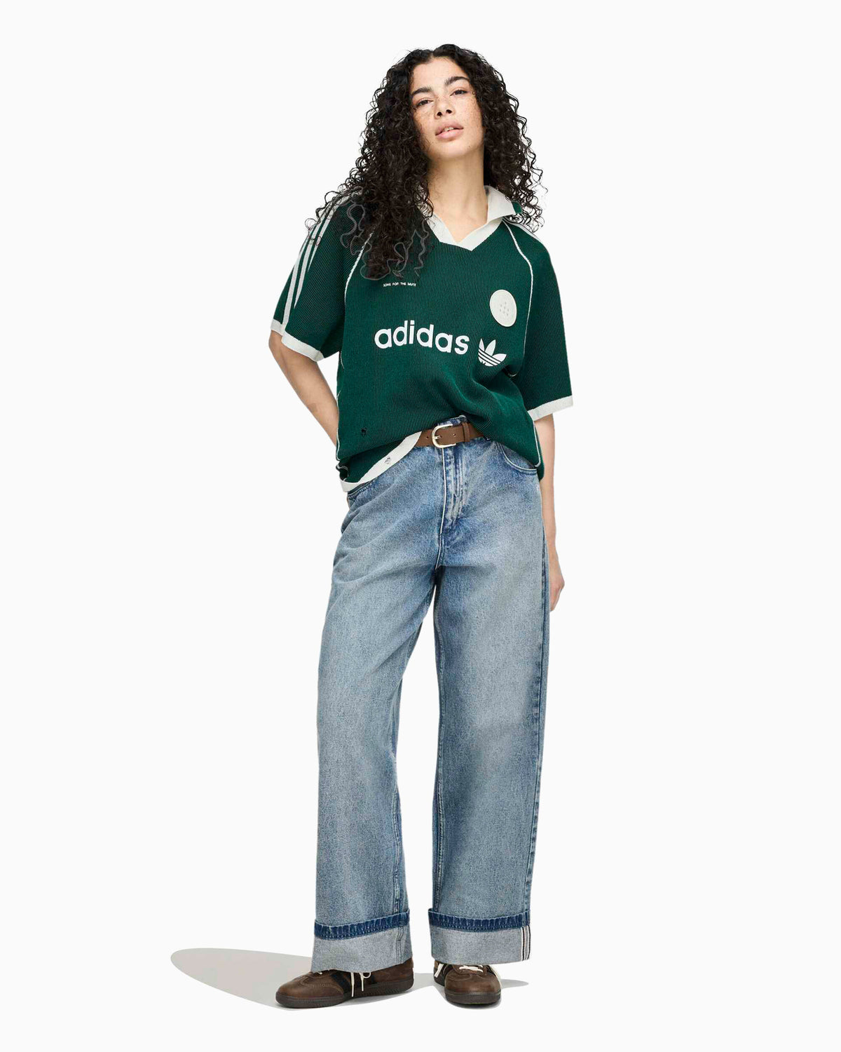 Polo shirts adidas Originals x Song For The Mute Adi008 Relaxed Men's Polo Shirt - LF5253