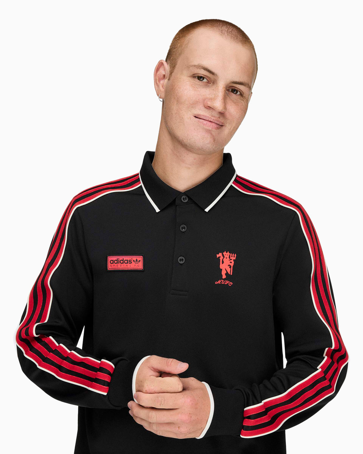 Polo shirts adidas SPZL x Manchester United Relaxed Polo Shirt - KV4433