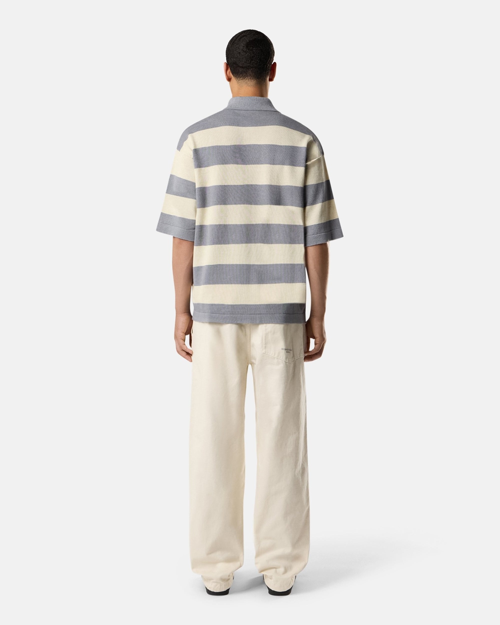 Polo shirts Stone Island Marina Striped Oversize Men's Polo Shirt - L1S155100042-V0M93