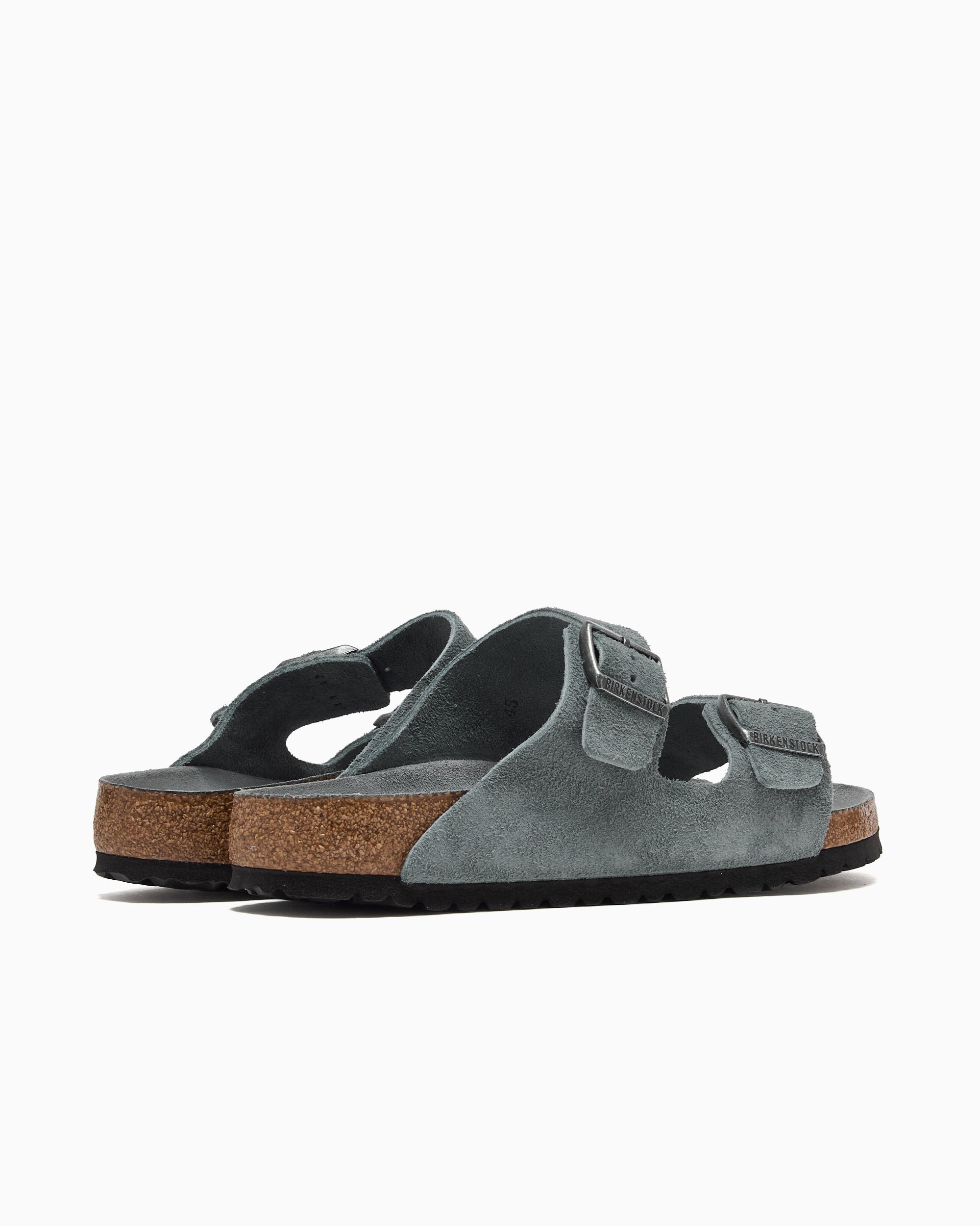 Sandals BIRKENSTOCK Arizona Soft Footbed Suede Leather Regular - 1030860