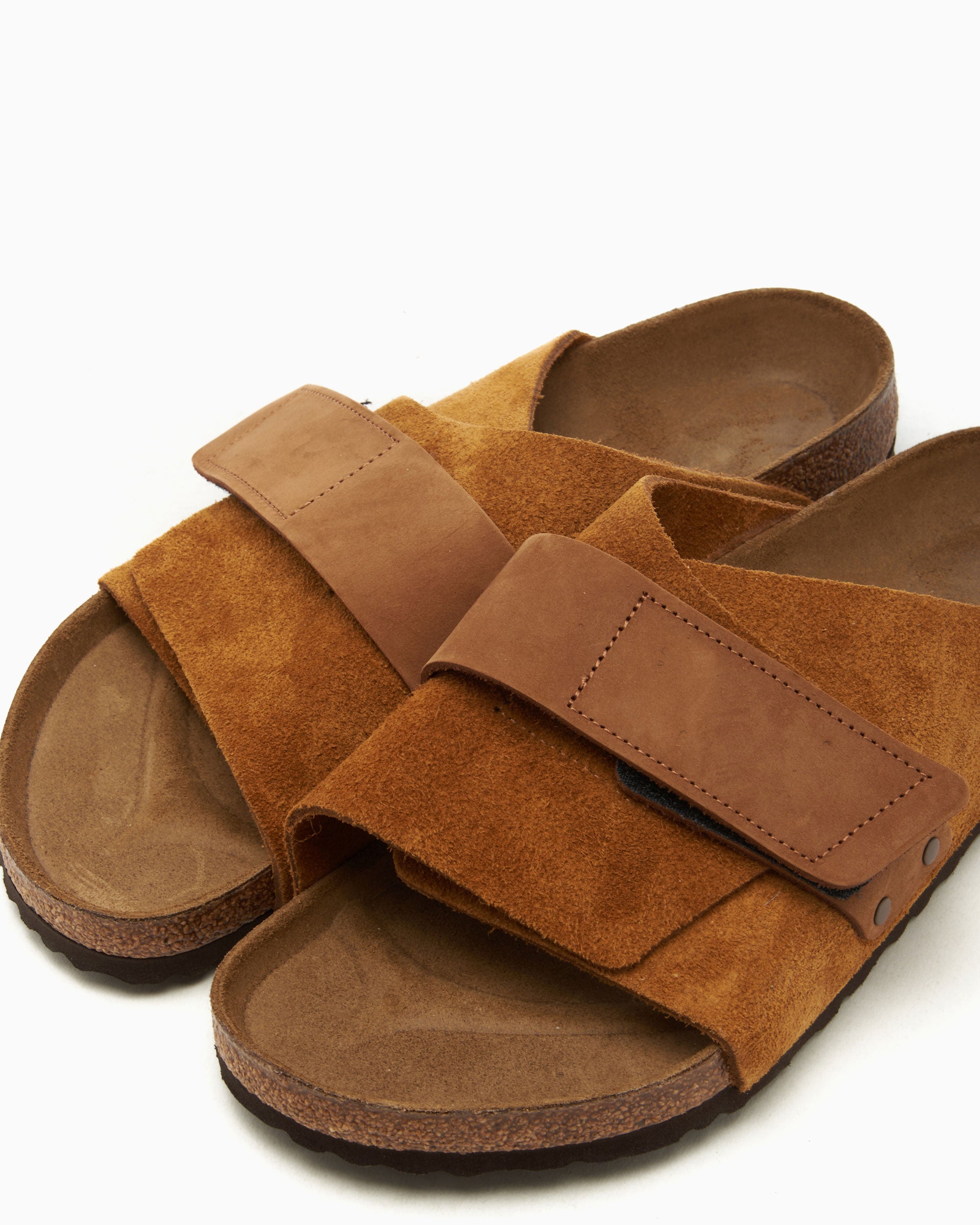 Sandals BIRKENSTOCK Kyoto VL Nubuck Regular - 1022355