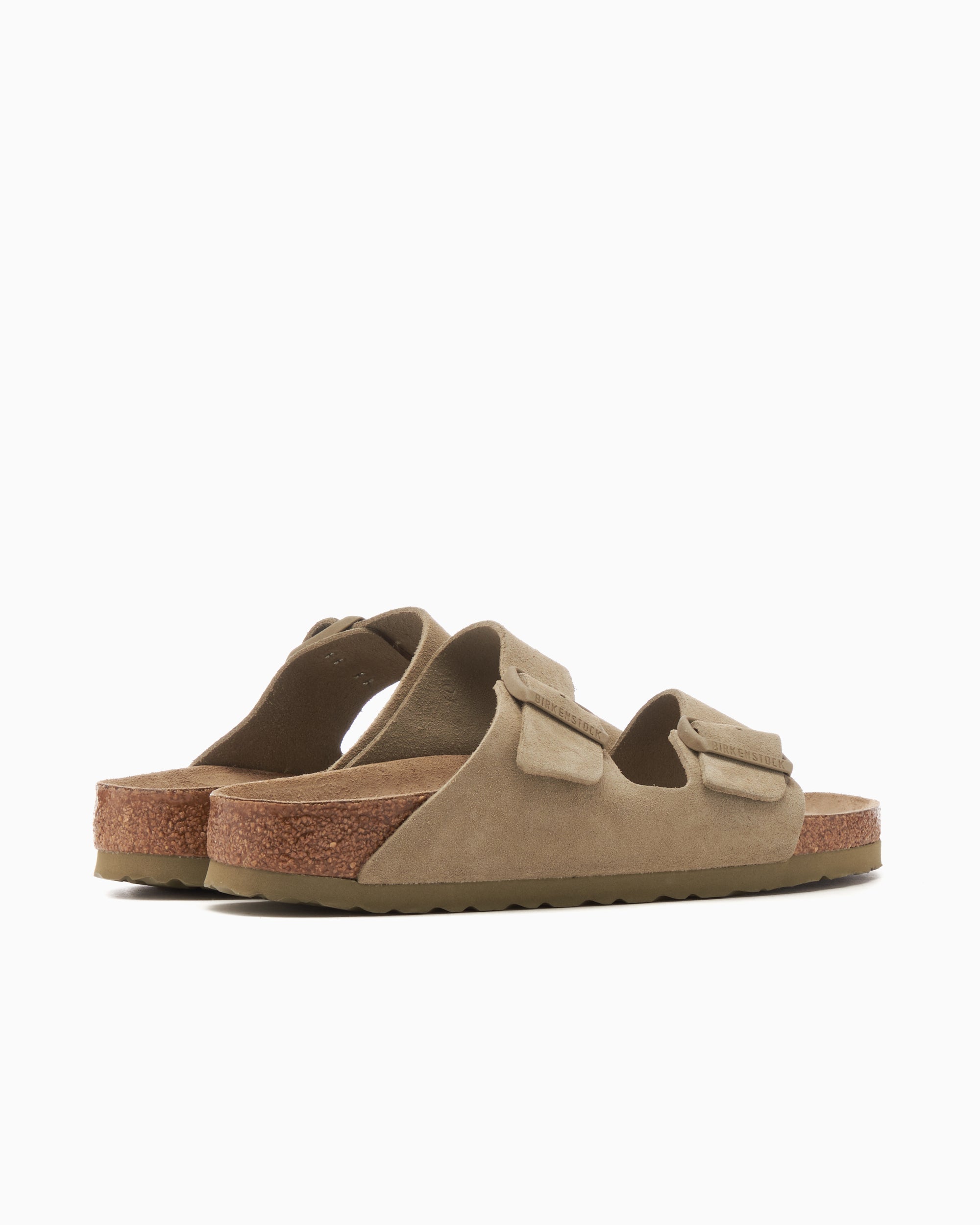 Sandals BIRKENSTOCK Women's Arizona Suede Leather Soft Footbed Narrow - 1019088