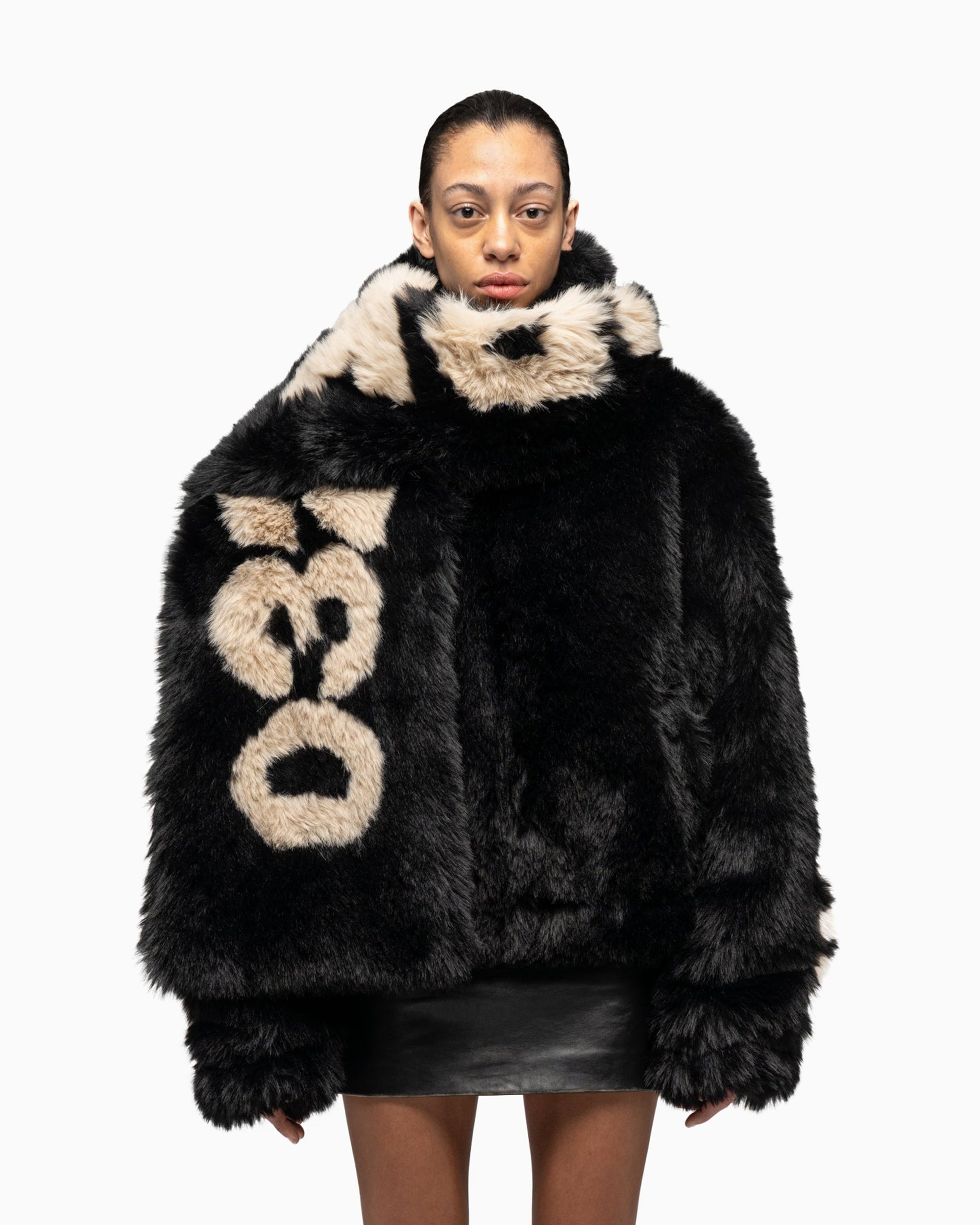 Scarves Gloves 032c Anti-Gauguin Unisex Faux Fur Scarf Unisex Scarves Gloves - F24-UAW-3303-050