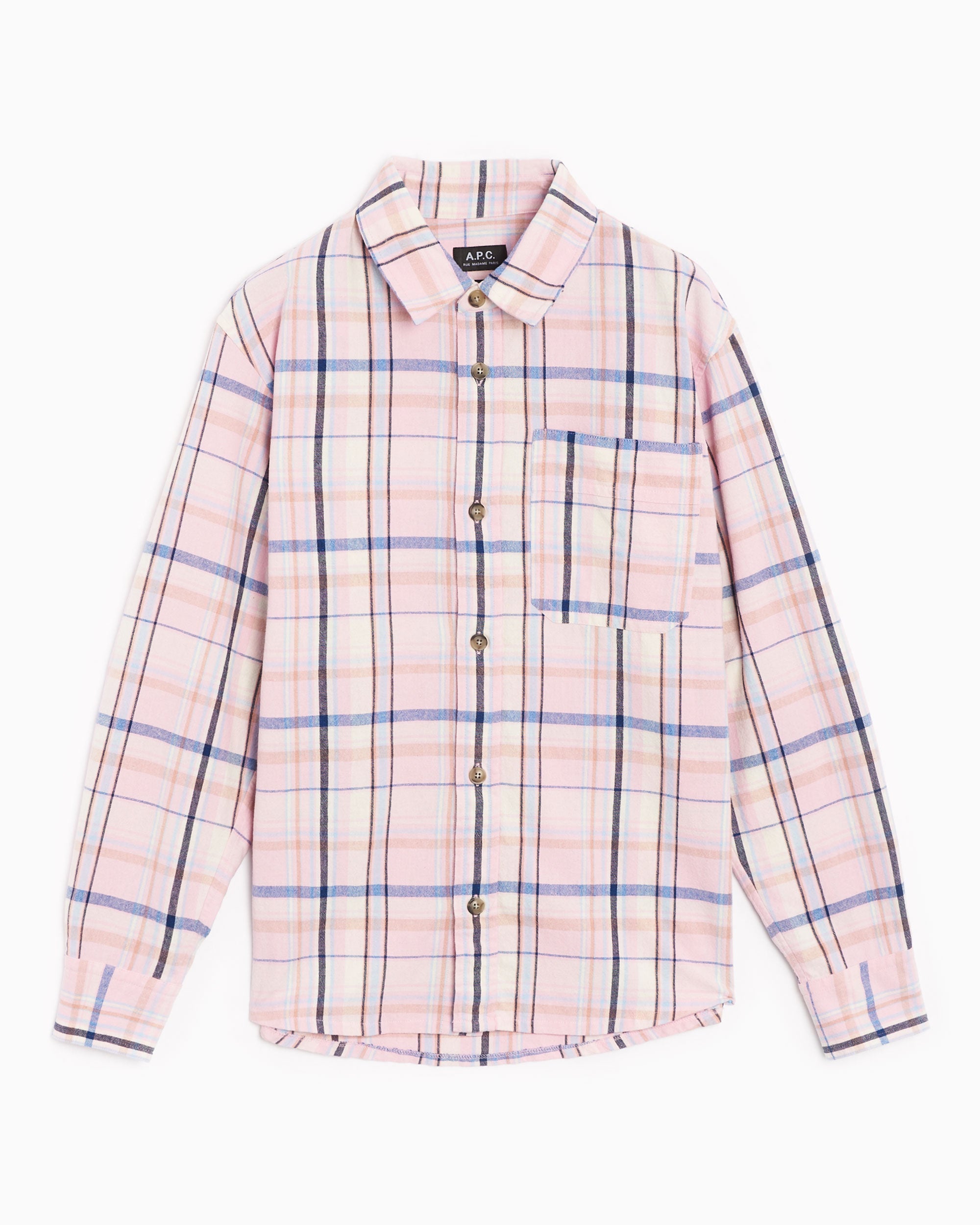 Shirts A.P.C. A.P.C. Basile Men's Overshirt Men's Shirt - COGBX-H02709-FAA