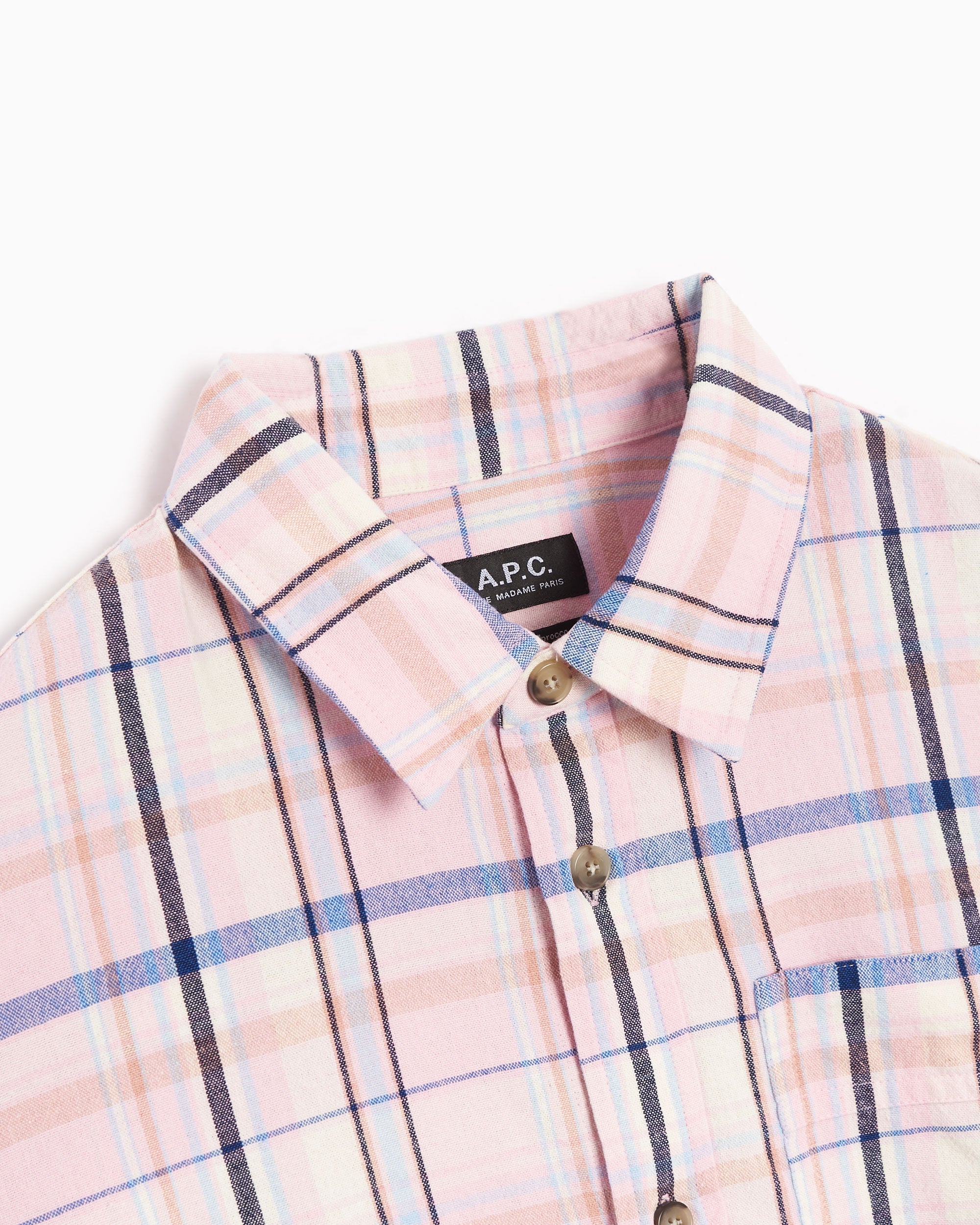 Shirts A.P.C. A.P.C. Basile Men's Overshirt Men's Shirt - COGBX-H02709-FAA