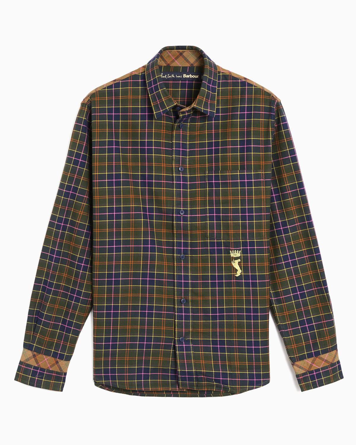 Shirts Barbour x Paul Smith Tartan Plaid Men's Shirt - MSH5851TN11