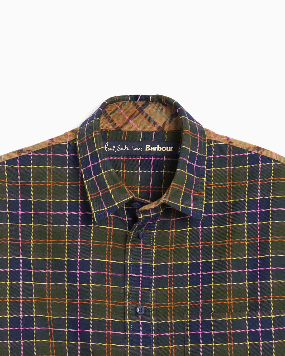 Shirts Barbour x Paul Smith Tartan Plaid Men's Shirt - MSH5851TN11