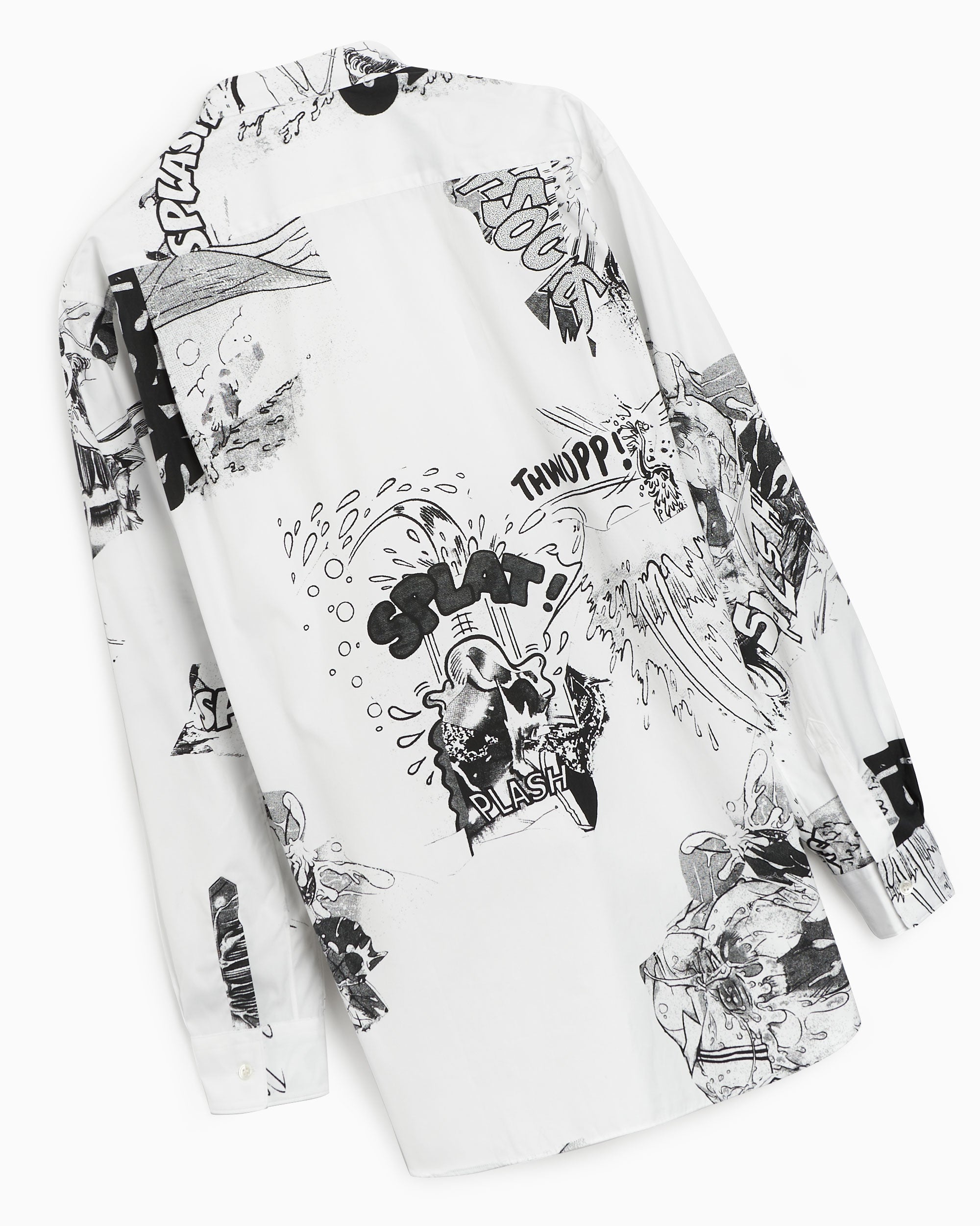 Shirts Comme Des Garçons Shirt x Christian Marclay Men's Woven Shirt Men's Shirt - FI-B053-S22-1