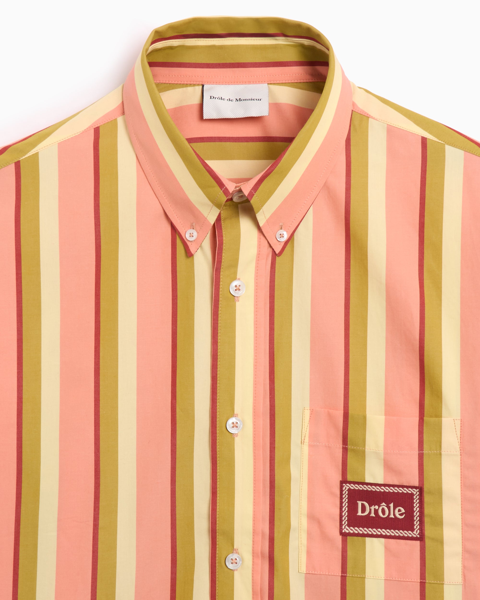 Shirts Drôle de Monsieur RayÈe Men's Shirt Men's Shirt - SH208-CO117-CR