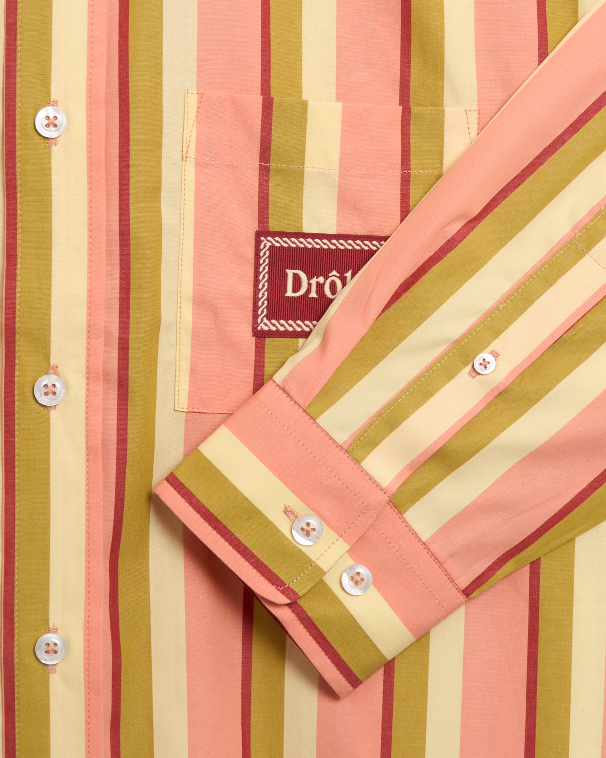 Shirts Drôle de Monsieur RayÈe Men's Shirt Men's Shirt - SH208-CO117-CR
