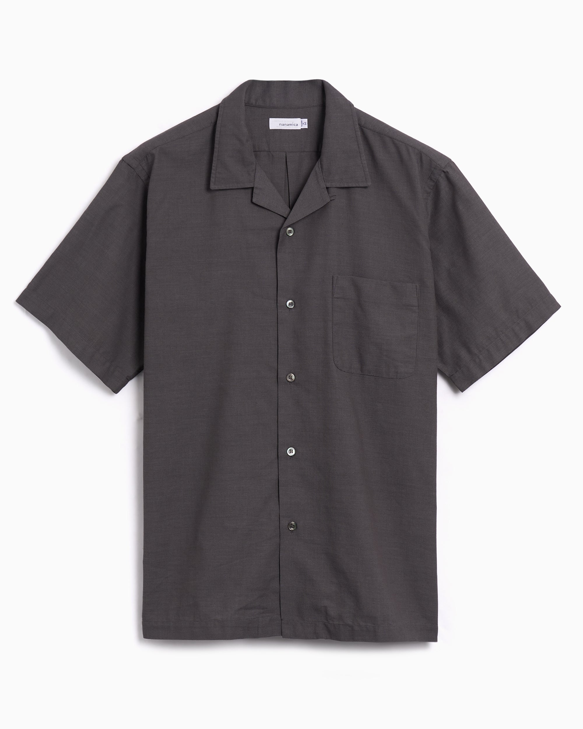 Shirts nanamica Open Collar Panama Short-Sleeved Men's Shirt - S25SG119E-H