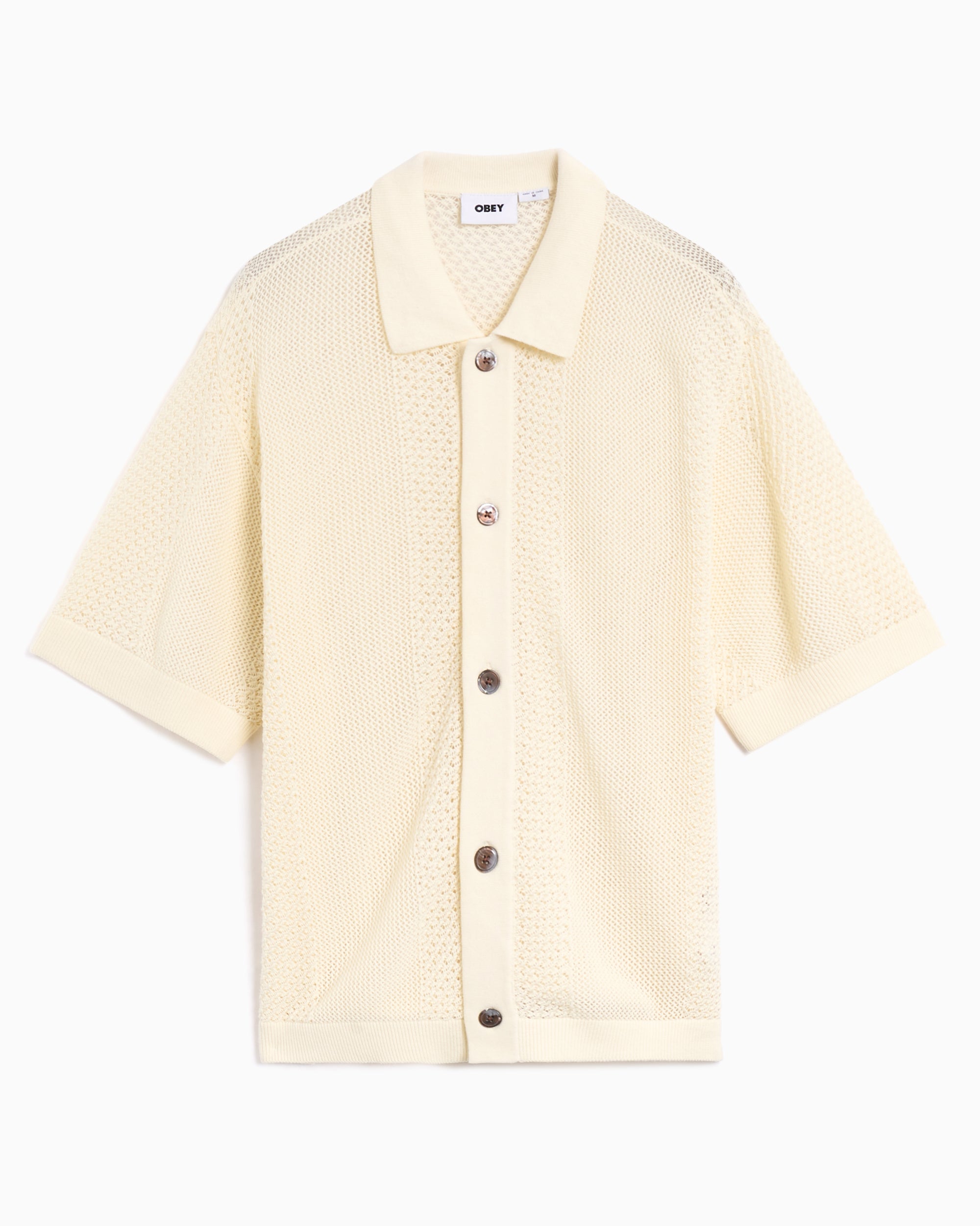 Shirts OBEY Clothing Evan Short-Sleeved Relaxed Men's Shirt - 151000103-UBL