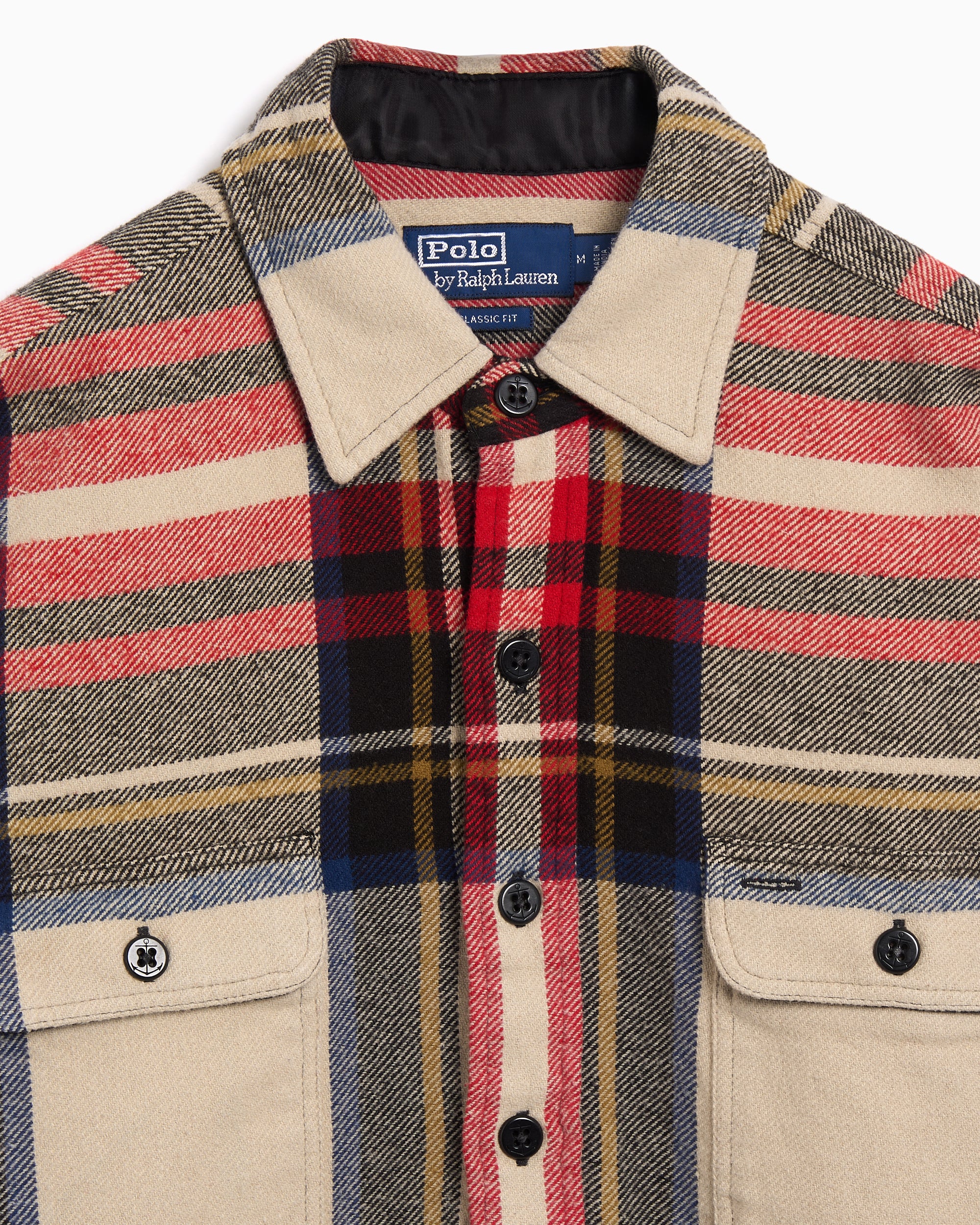 Shirts Polo Ralph Lauren Brushed Flannel Plaid Relaxed Men's Shirt - 710981126001