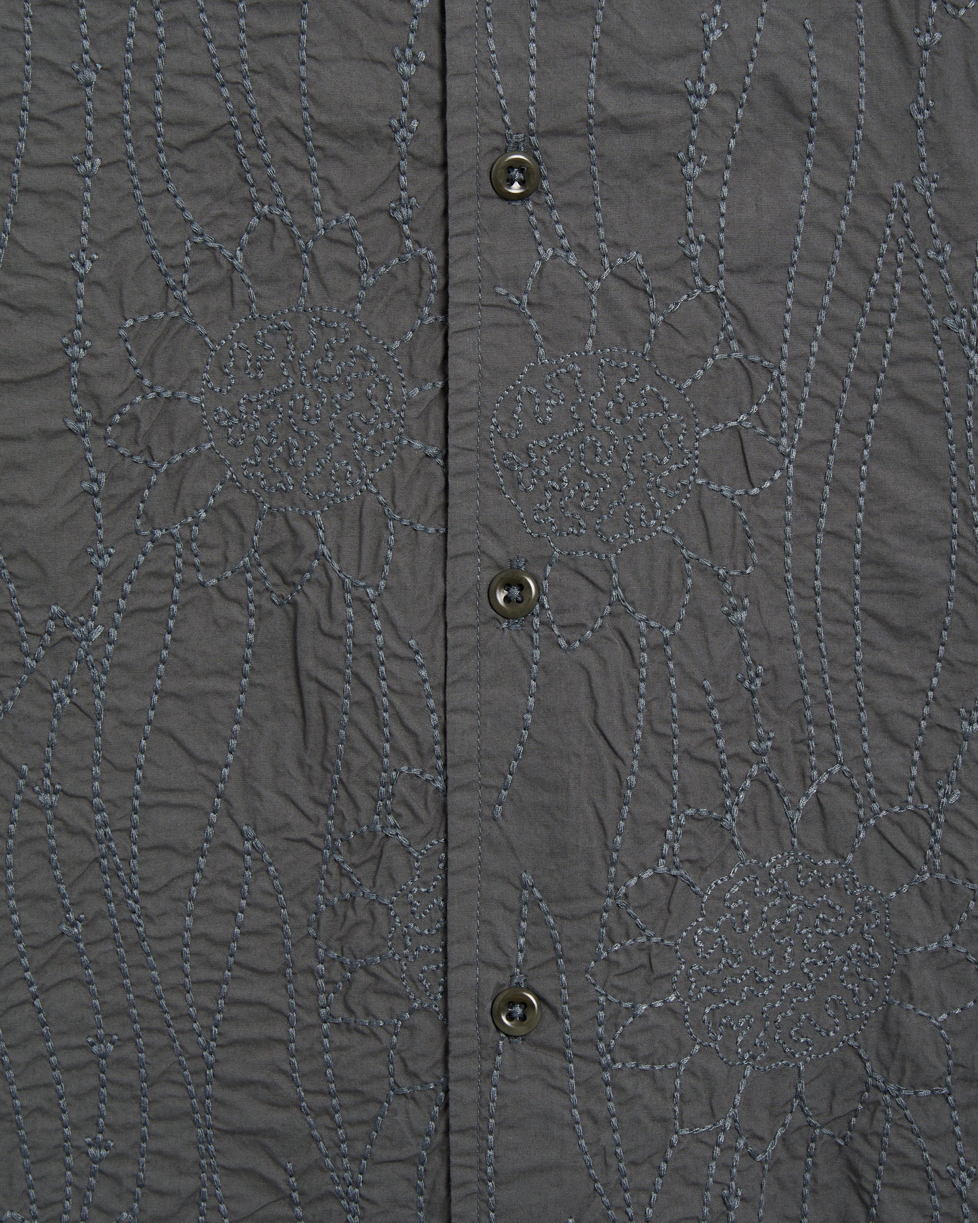 Shirts YMC Curtis Relaxed Men's Shirt - P2ZAQ-GUNMETAL