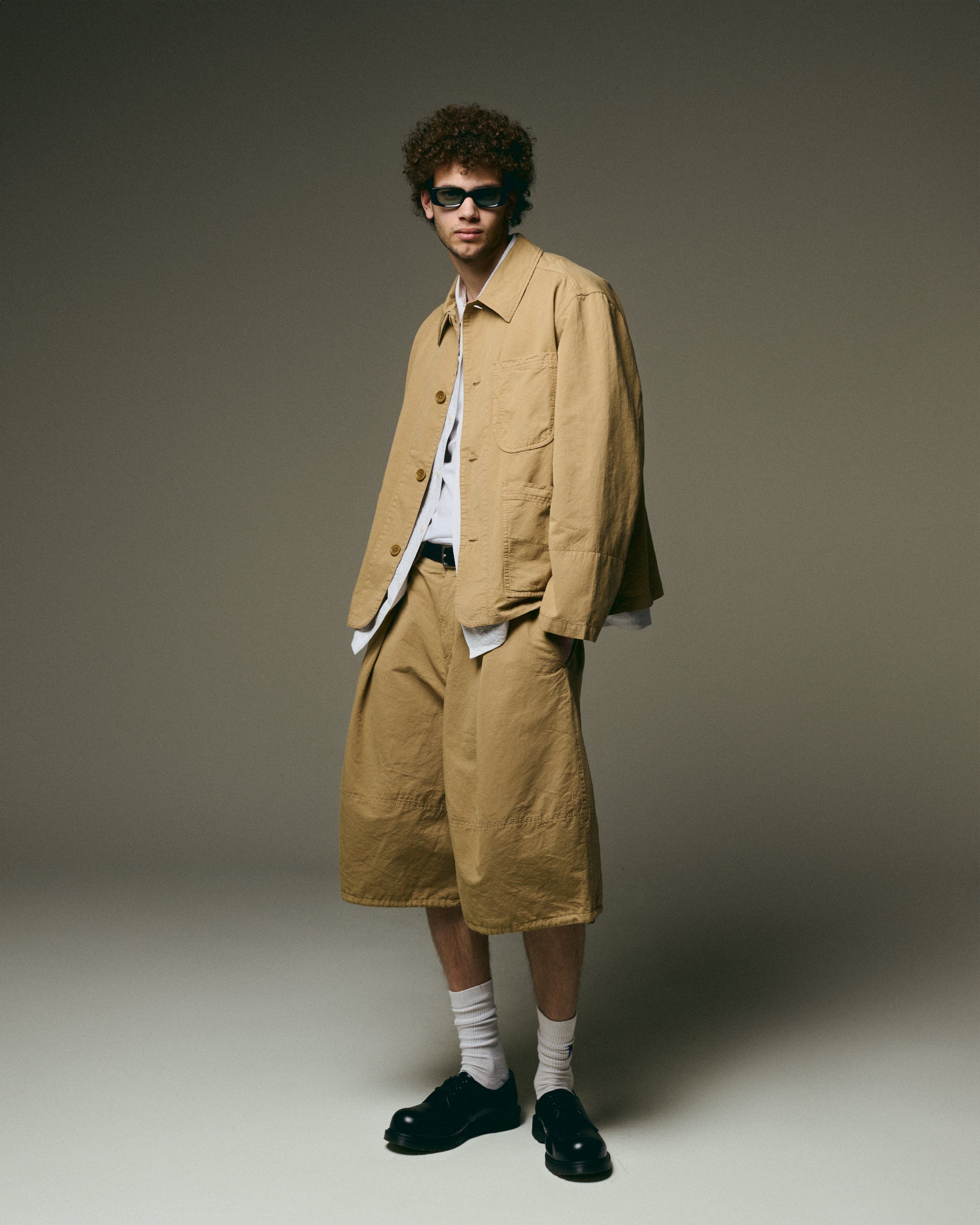 Shirts YMC Sidri Men's Short Sleeve Shirt Relaxed Men's Shirt - P2YAA-WHITE