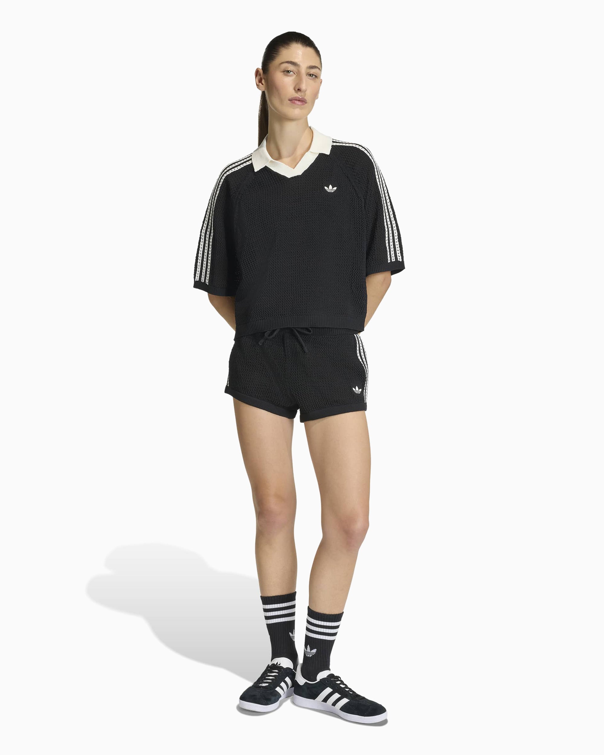 Shorts adidas Originals Crochet Slim Women's Shorts - KC6478