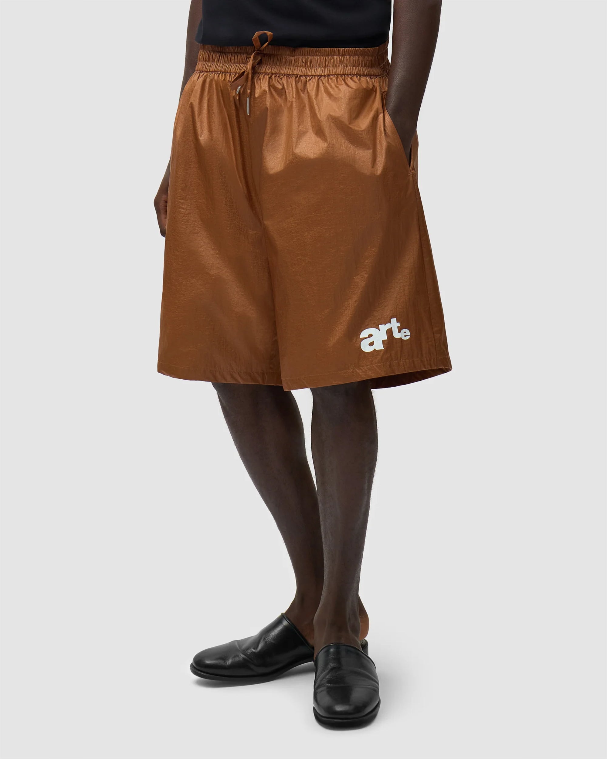 Shorts Arte Antwerp Big Logo Relaxed Men's Shorts - SS26-114SHO-Orange