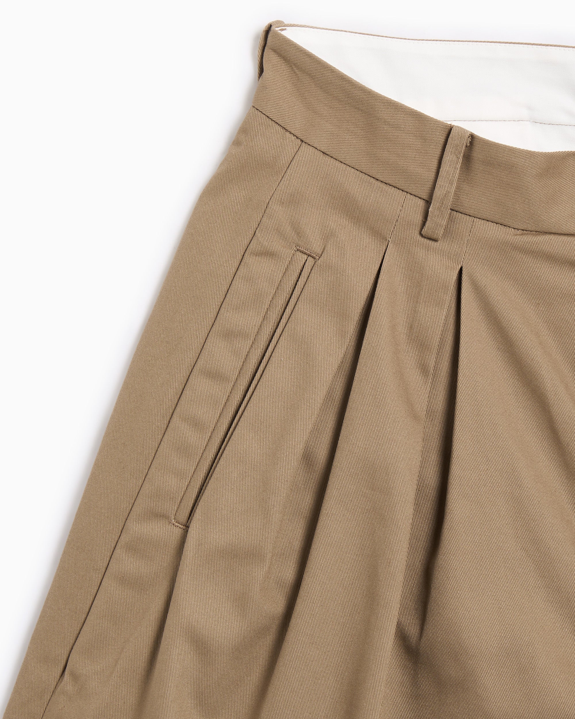 Shorts Brain Dead x Brooks Brothers Pleated Chino Men's Shorts - BDS24B310042-DST
