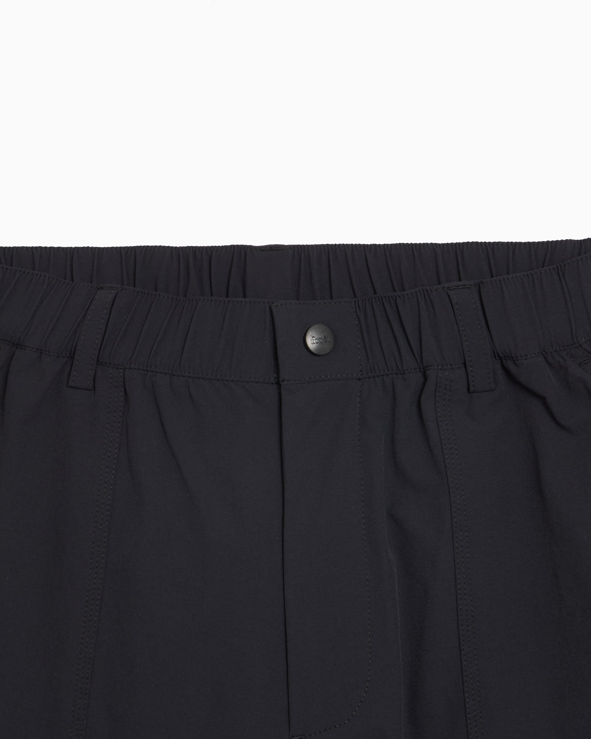 Shorts Forét Men's Sienna Tech Shorts Men's Shorts - F4837-BLACK