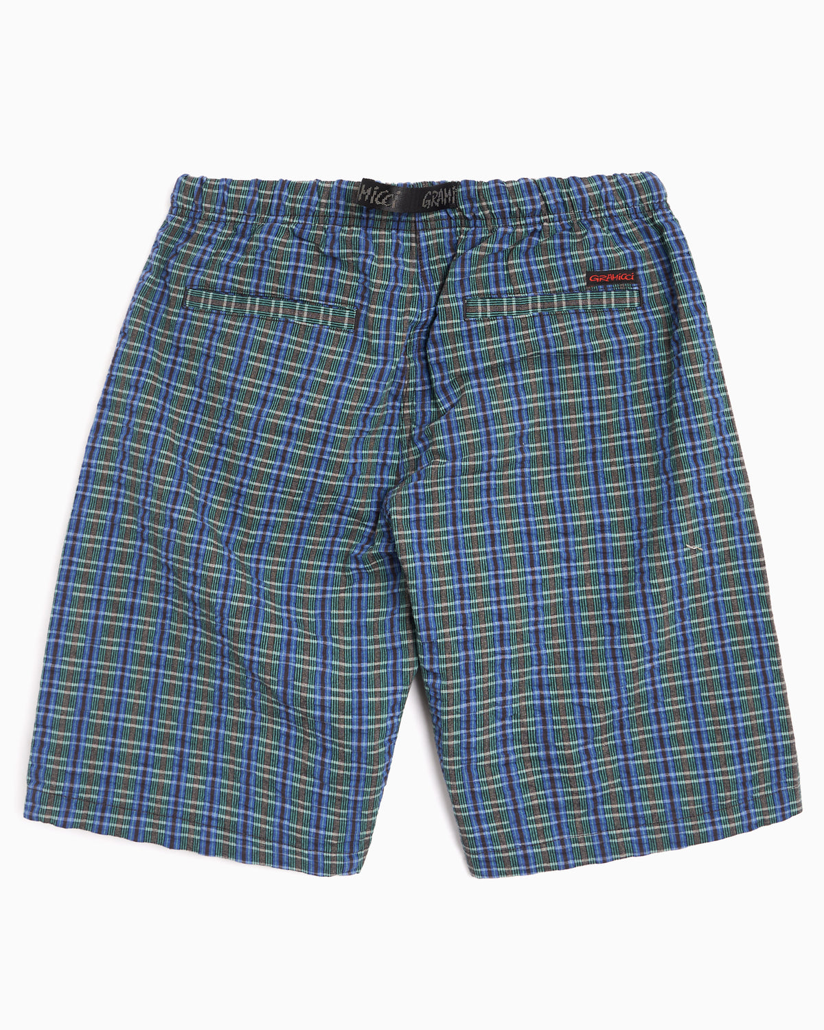 Shorts Gramicci O.G. G-Short Seersucker Plaid Relaxed Men's Shorts - G6SM-P022-MULTISTRIPE