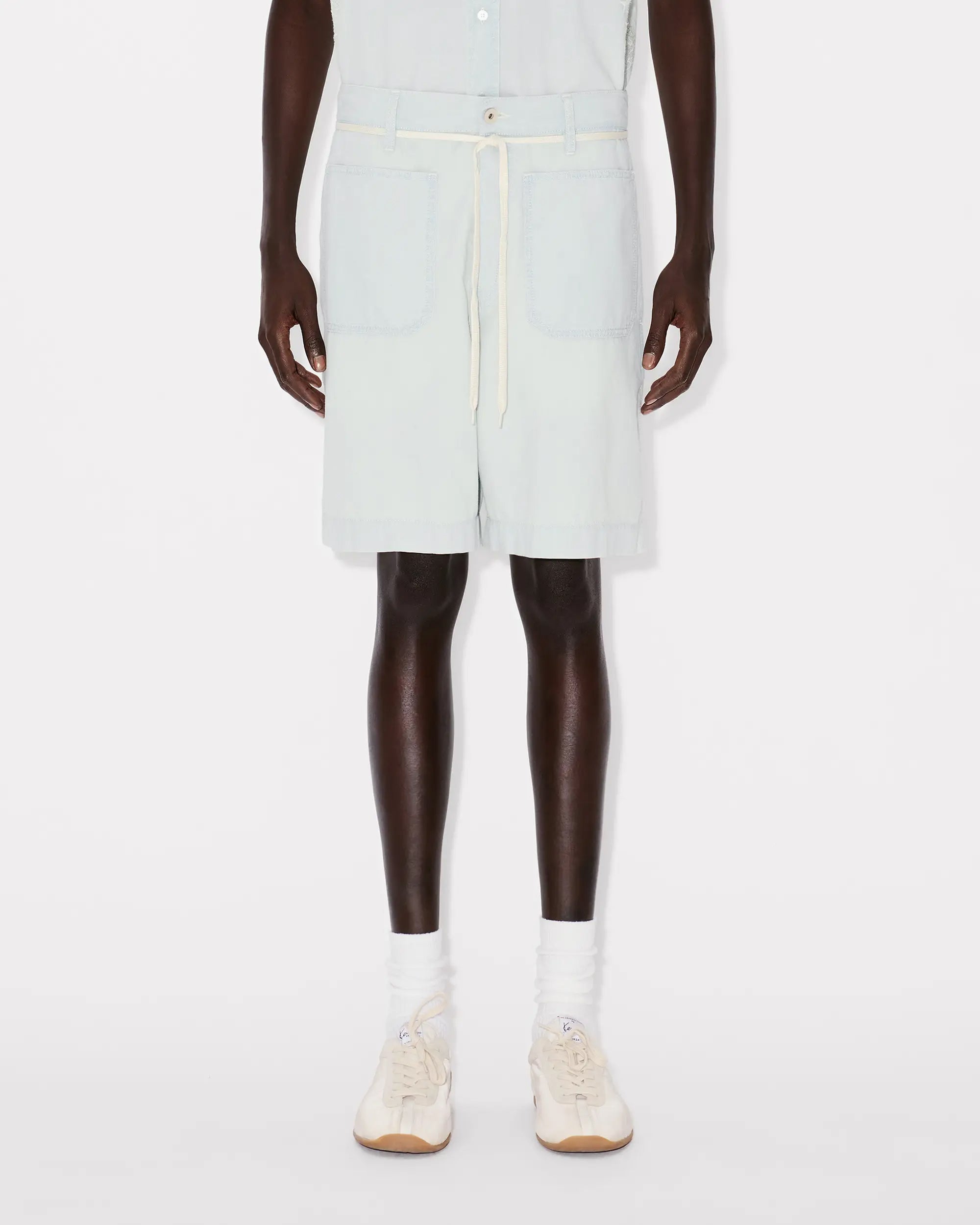 Shorts Kenzo Men's Wide Leg Pants - FG55DS3416F4-DY