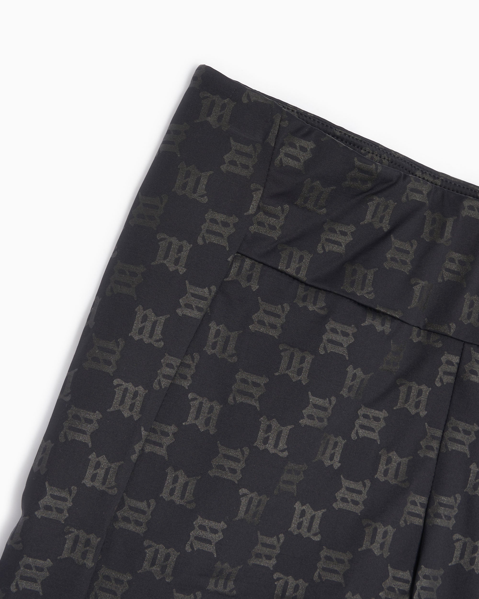 Shorts MISBHV Women's Monogram High Waisted Biker Shorts Women's Shorts - 3121W301-BLACK