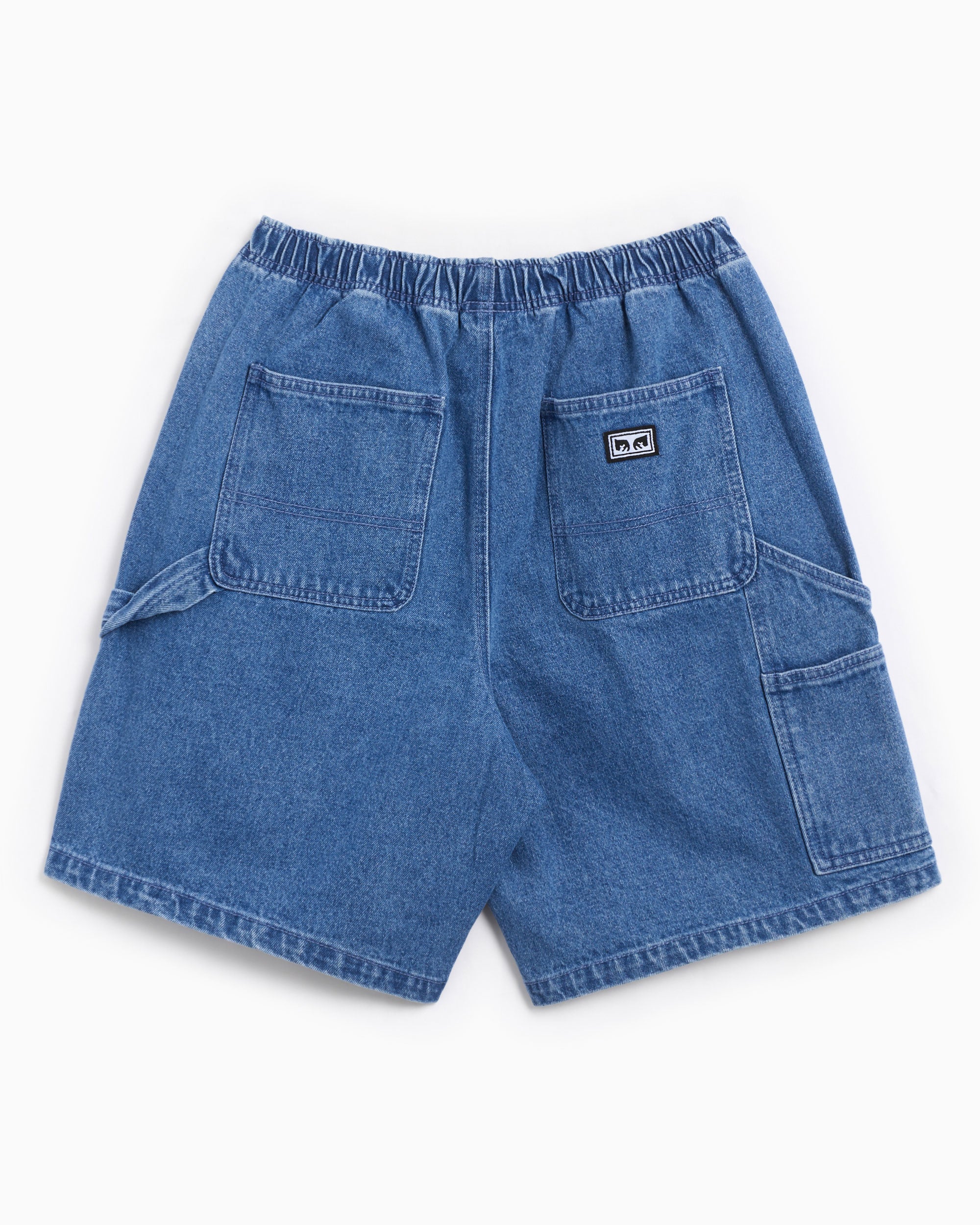 Shorts OBEY Clothing Easy Men's Denim Relaxed Carpenter Shorts Relaxed Men's Shorts - 172120079-LIN