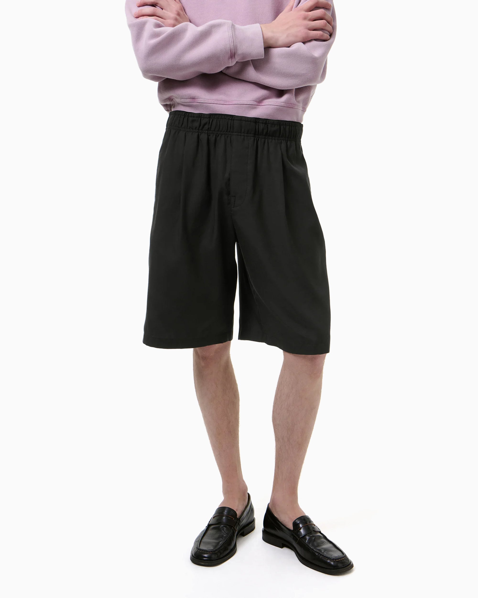 Shorts Our Legacy Leisure Relaxed Men's Sweatpants - M2264LSB