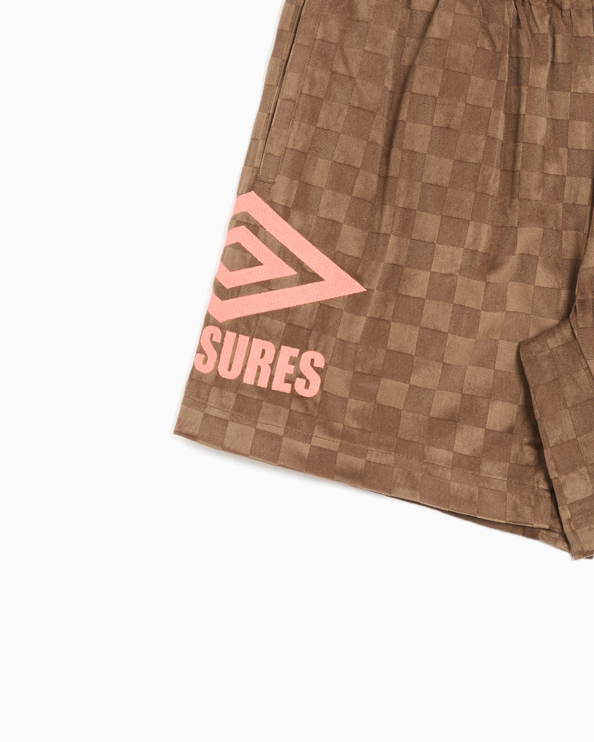Shorts Pleasures x Umbro Classic Men's Shorts - P26U002-BROWN
