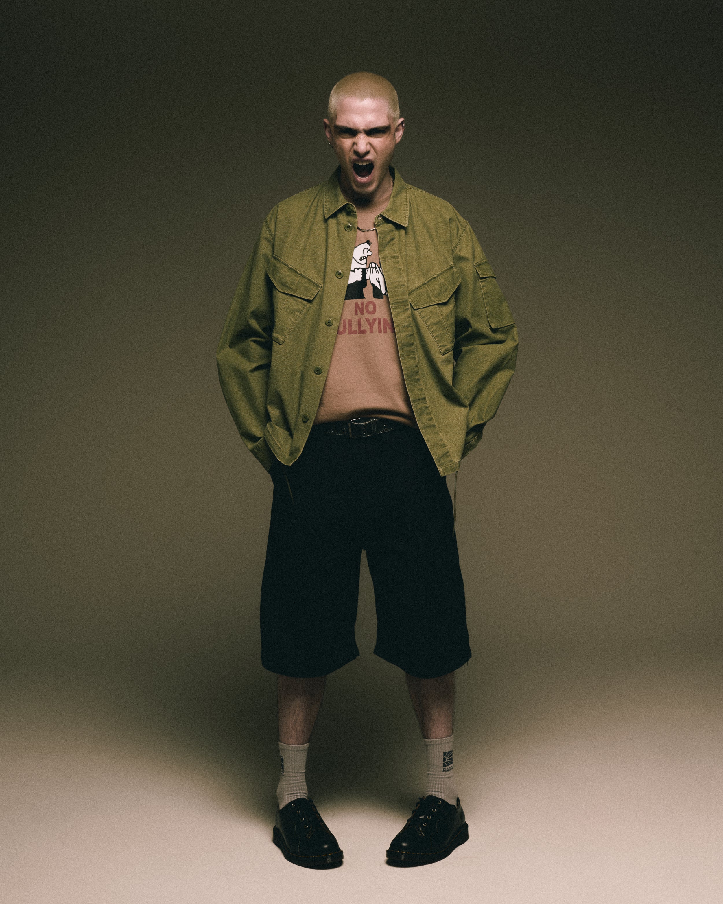 Shorts Rassvet Men's Woven Pleated Work Shorts Men's Shorts - PACC16P008-1