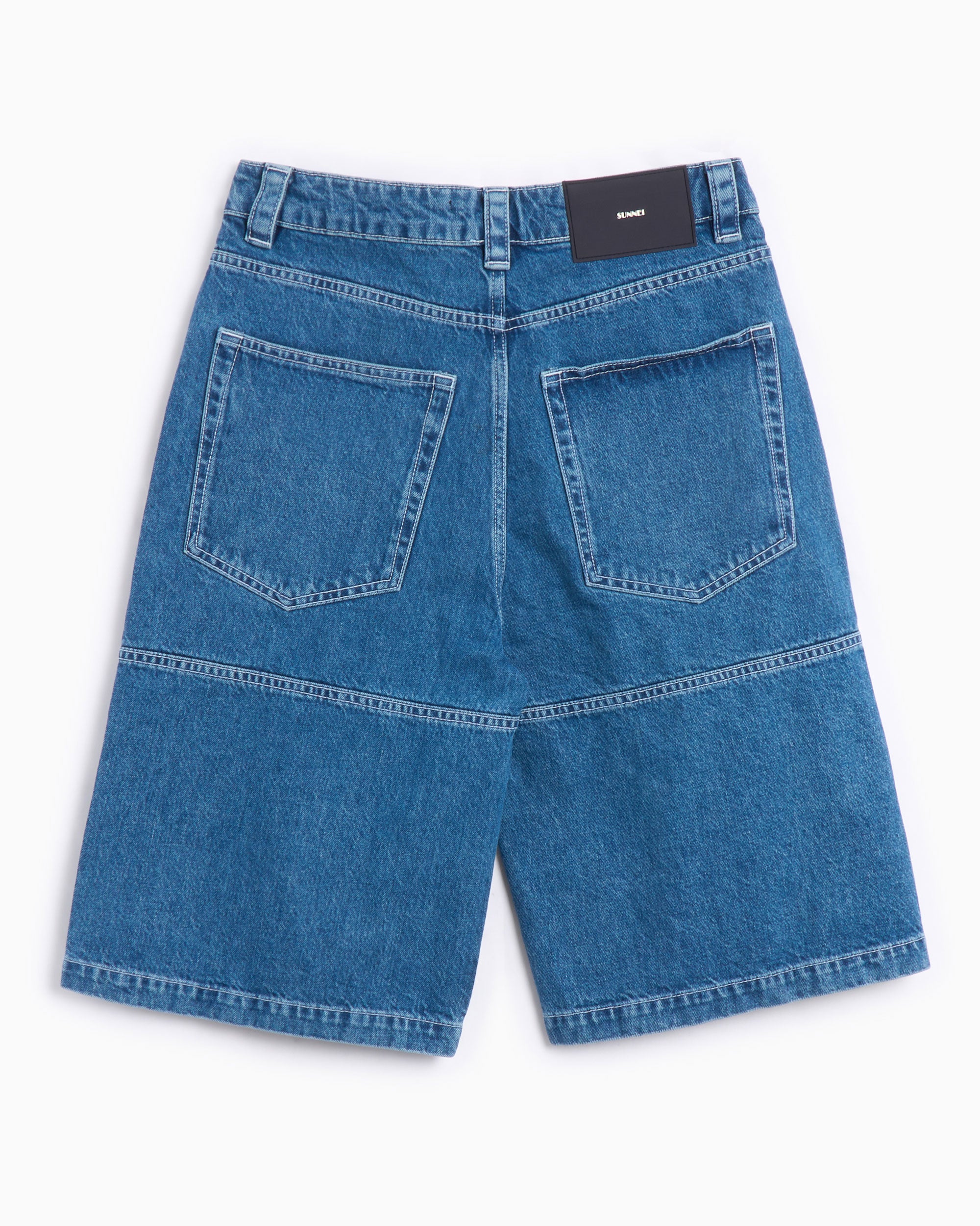 Shorts Sunnei Classic Men's Denim Shorts Relaxed Men's Shorts - RTWMBOT029-DEN015-8072