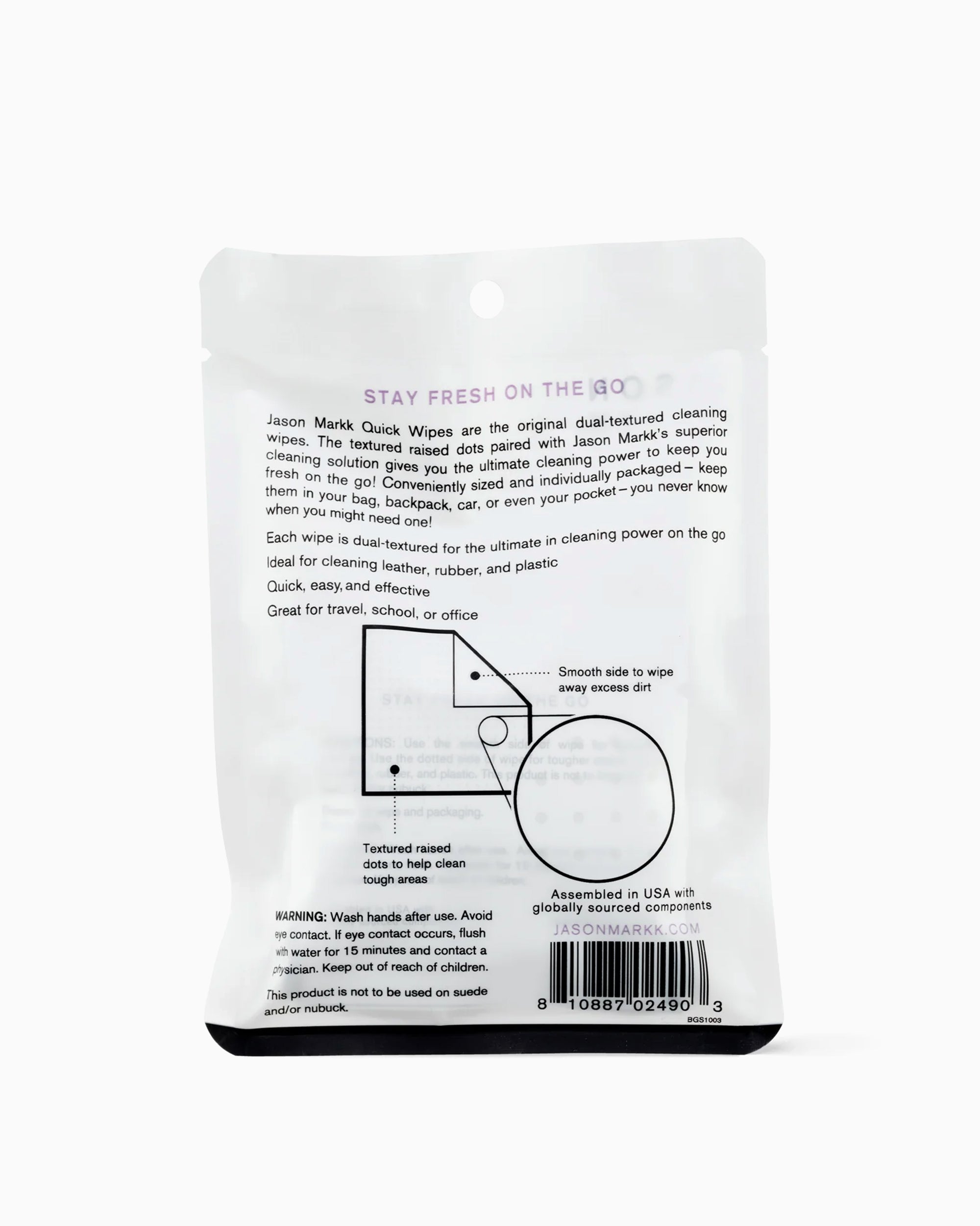Sneaker care Jason Markk Quick Wipes - JM130230