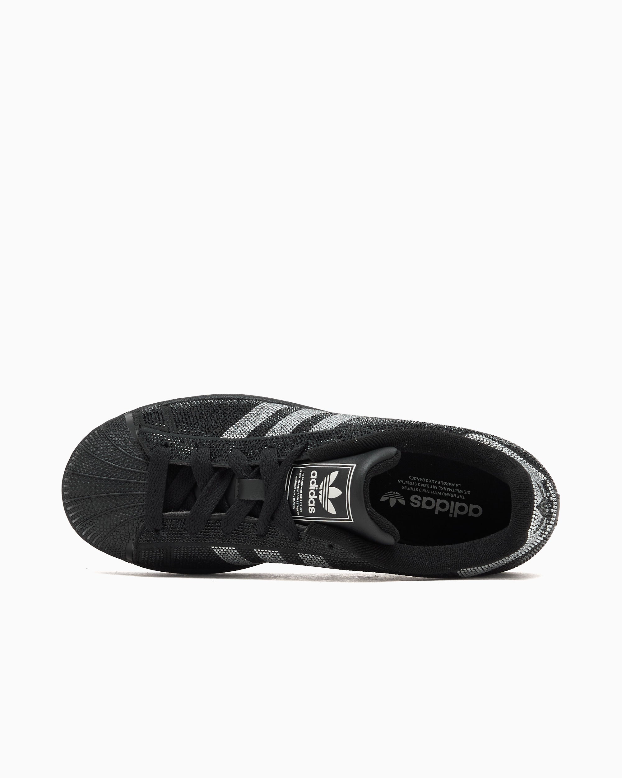 Sneakers adidas Originals Women's Superstar II "Rhinestone Black Silver" - IH4200