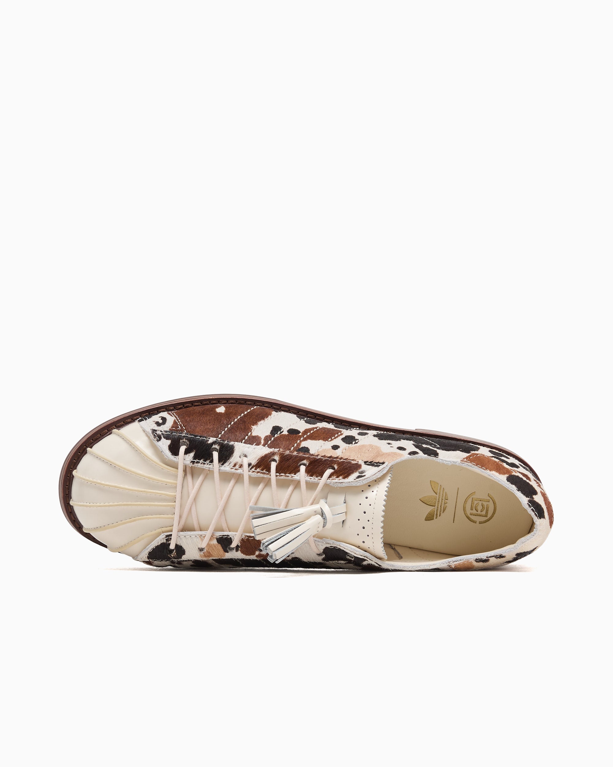 Sneakers adidas Originals x CLOT Superstar Dress "Cow" - JS5024