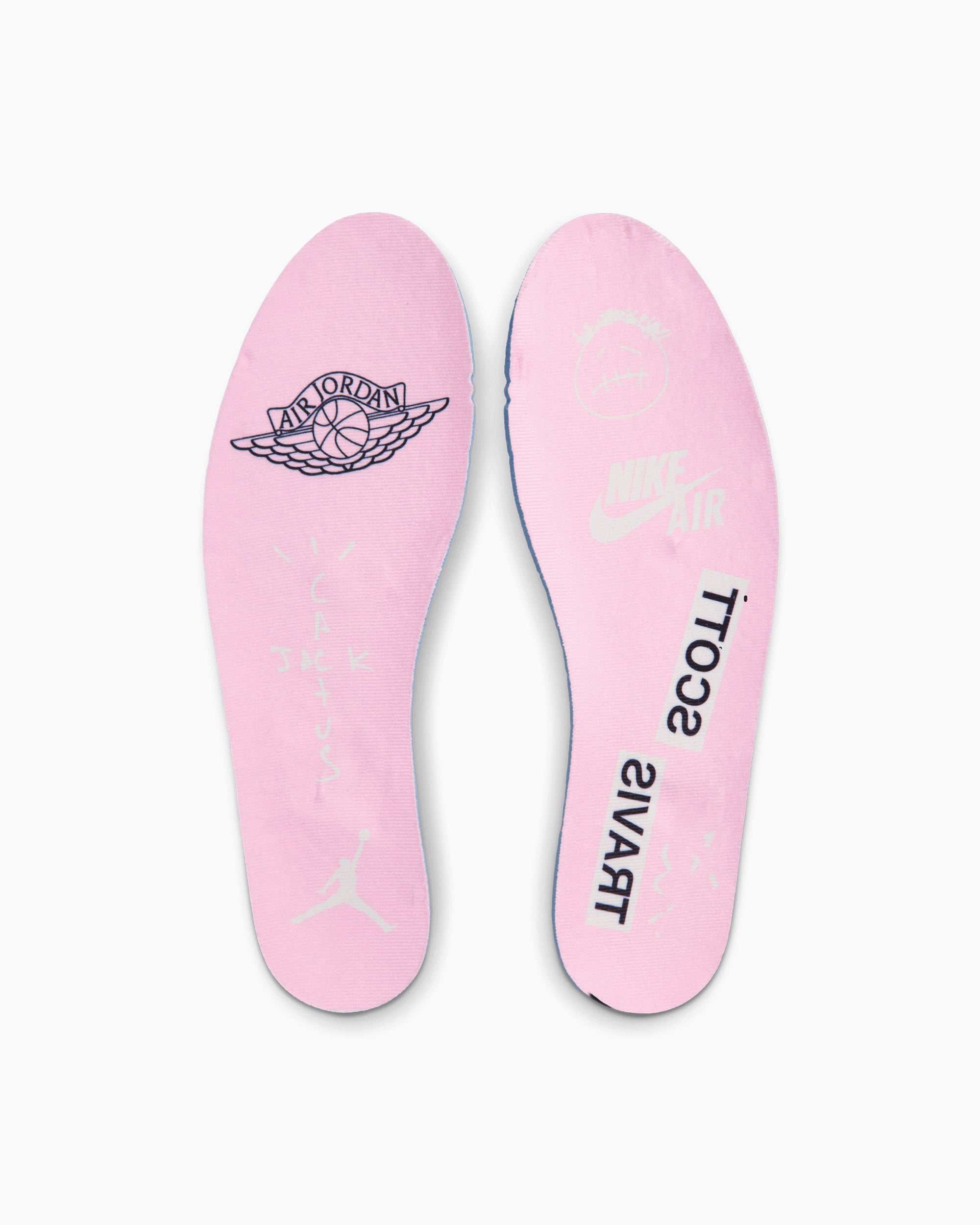 Sneakers Air Jordan x Travis Scott 1 Low Retro "Shy Pink" - IQ7604-100