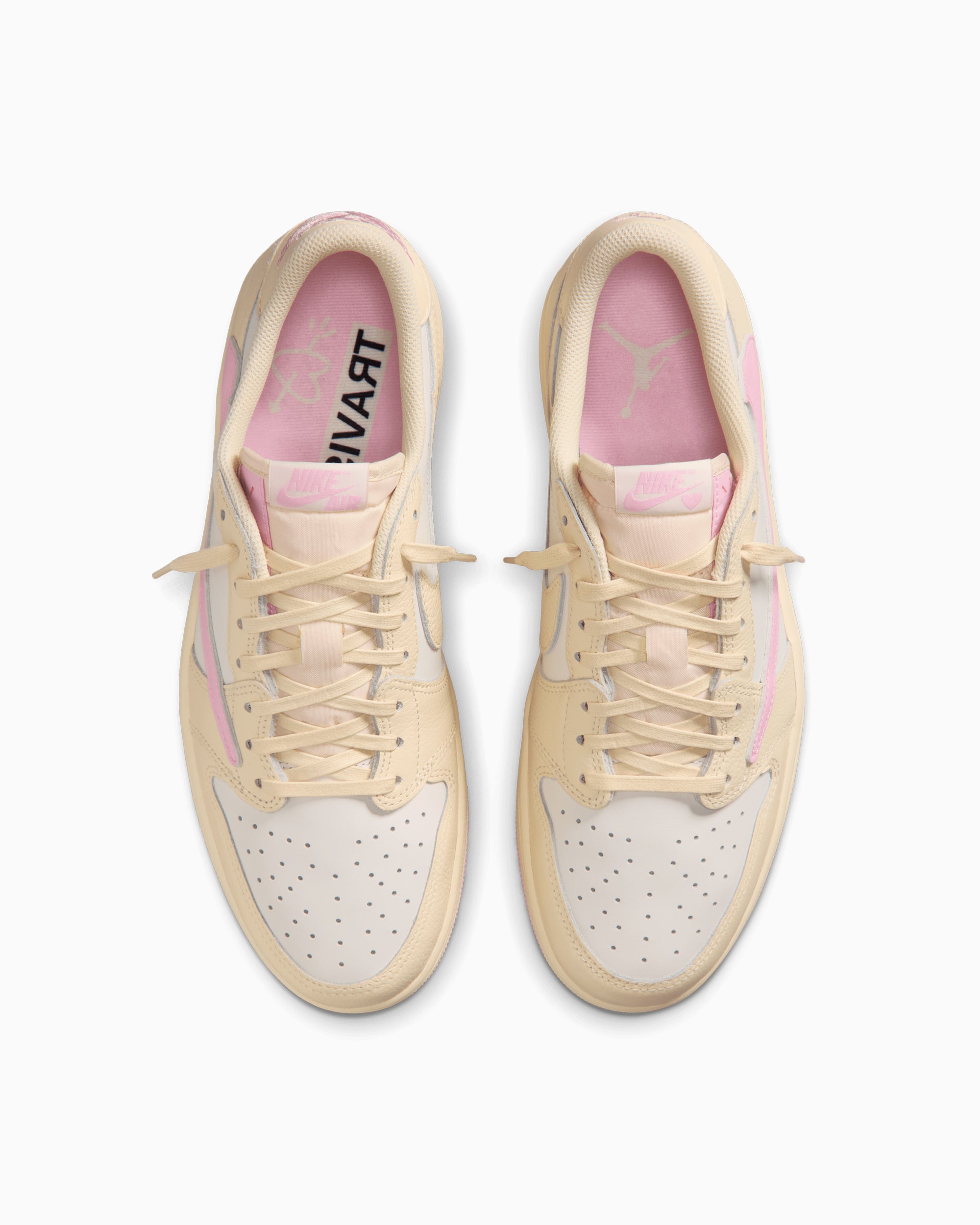 Sneakers Air Jordan x Travis Scott 1 Low Retro "Shy Pink" - IQ7604-100