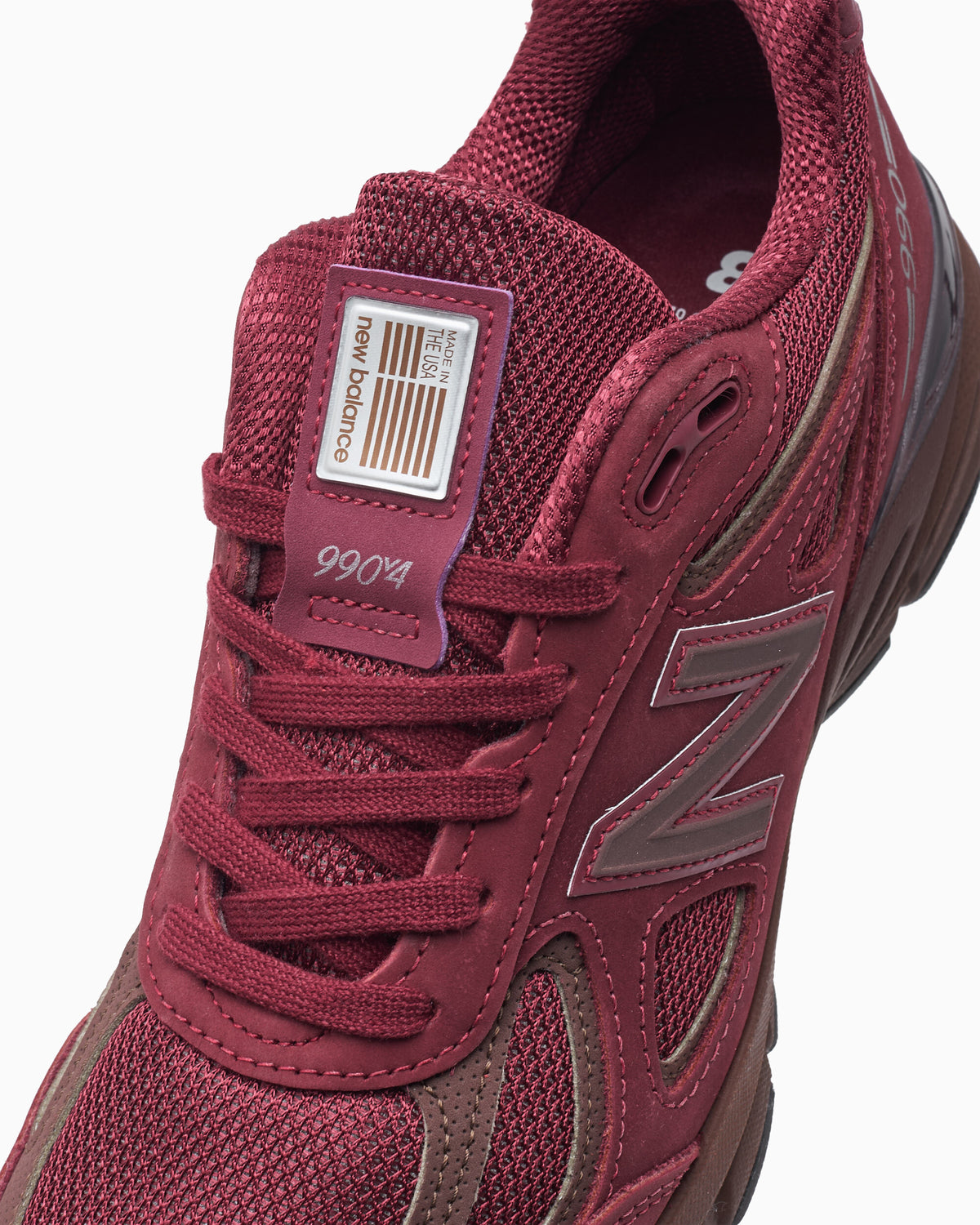 Sneakers New Balance U990v4 BR4 "Monarch Burgundy Made in USA" - U990BR4