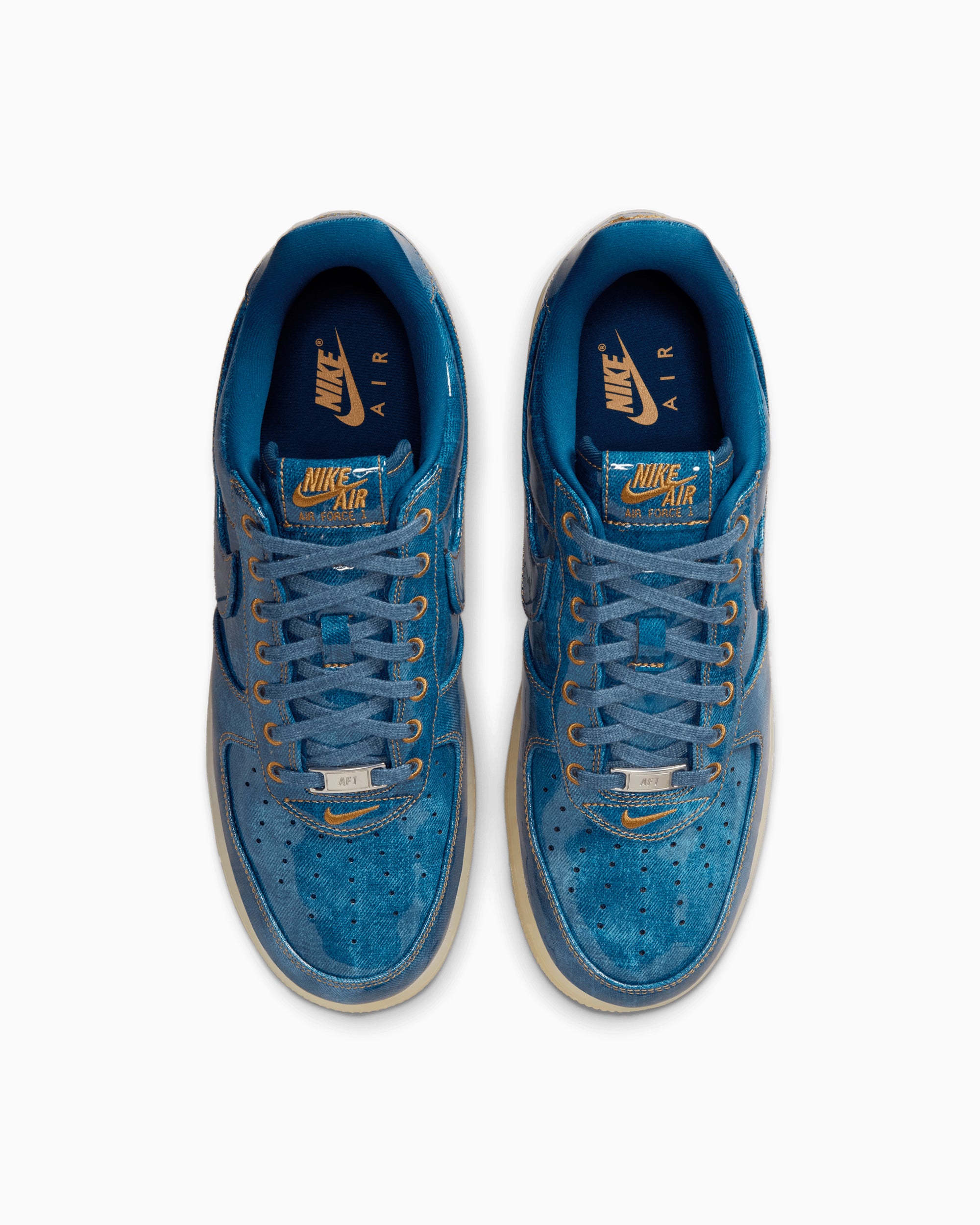 Sneakers Nike Air Force 1 Retro Low Retro "Patent Denim" - IM5757-400