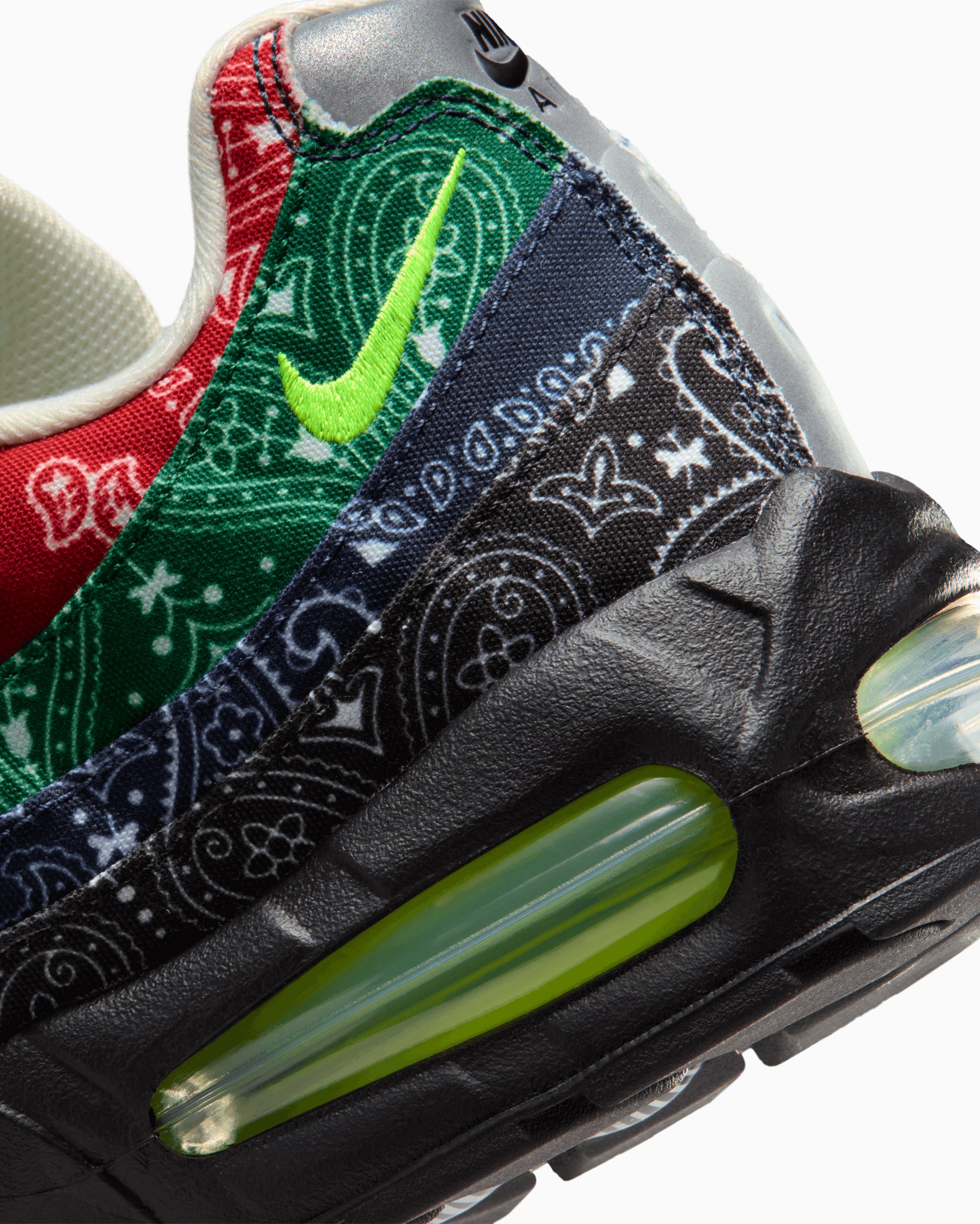 Sneakers Nike Air Max 95 SP Big Bubble "Paisley Neon" - IQ0620-100