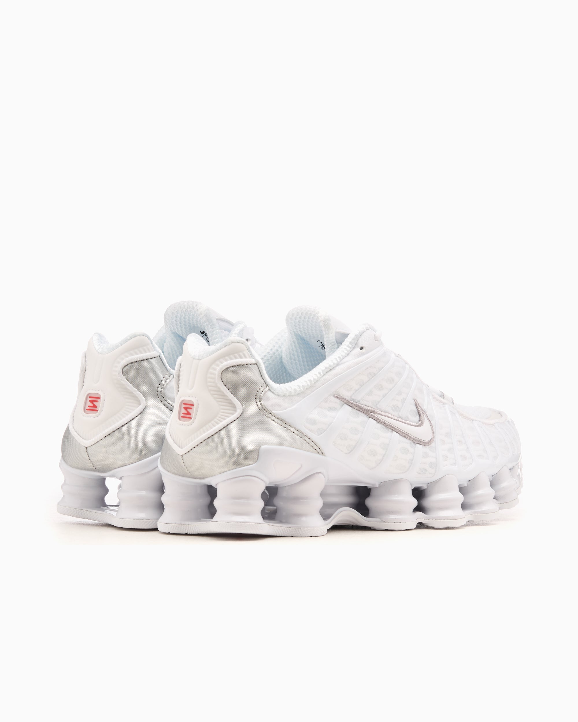 Sneakers Nike Women's Shox TL "White And Max Orange" - AR3566-100