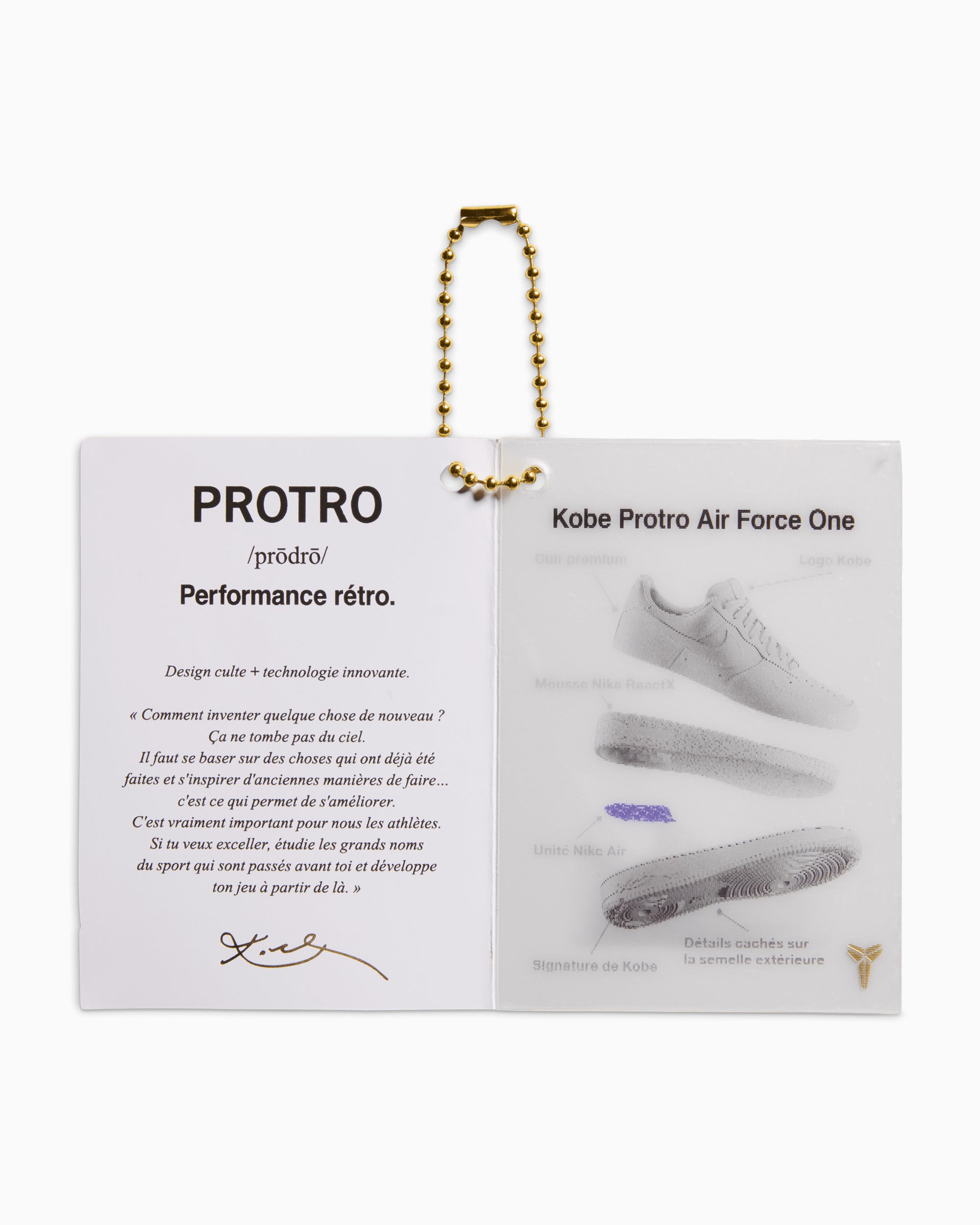 Sneakers Nike x Kobe Bryant Air Force 1 Low Protro "Siempre Mio" - IM0582-700