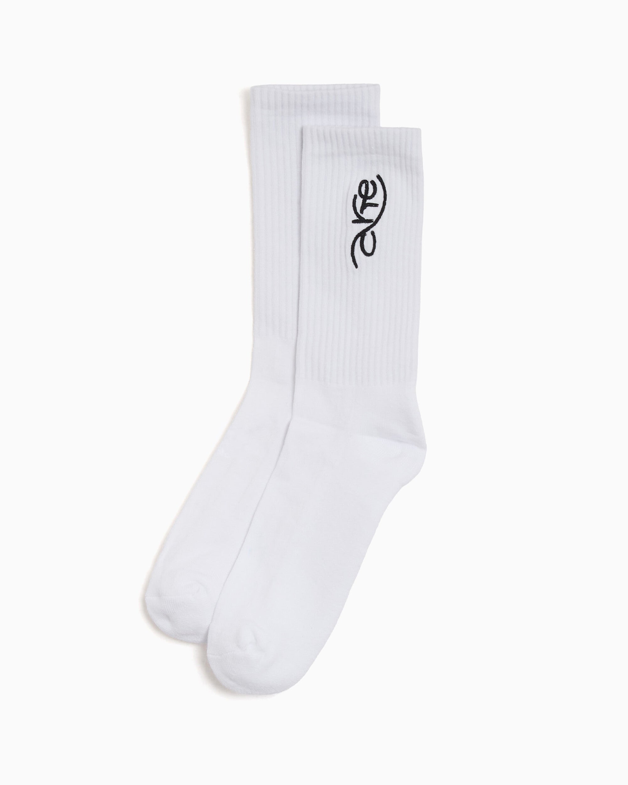 Socks Arte Antwerp Swirl Uniform Unisex Socks - AW26-172M-White